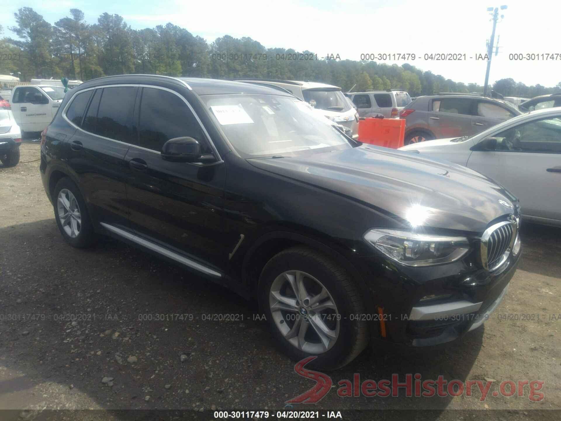 5UXTY3C0XLLU72453 2020 BMW X3