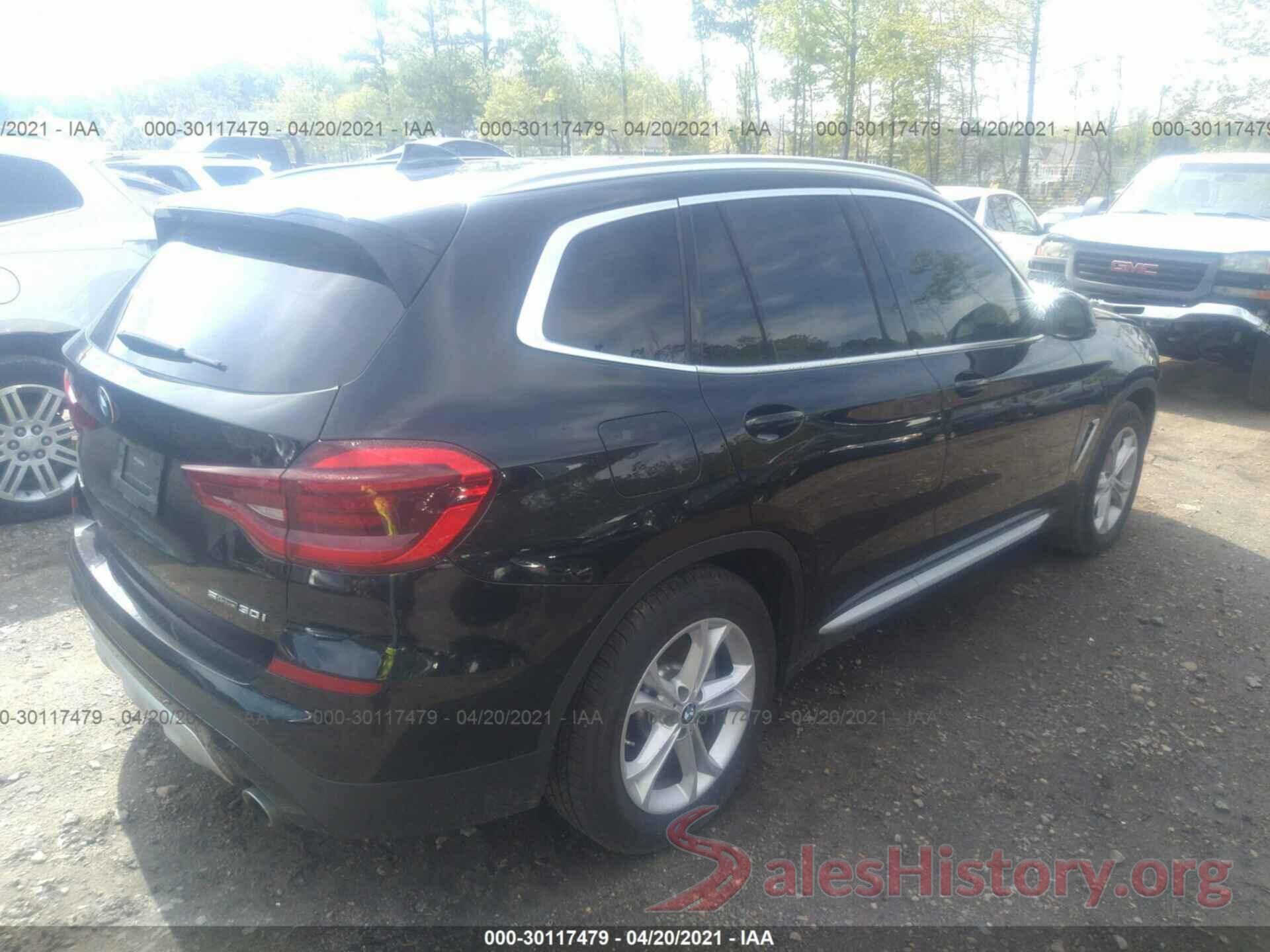 5UXTY3C0XLLU72453 2020 BMW X3