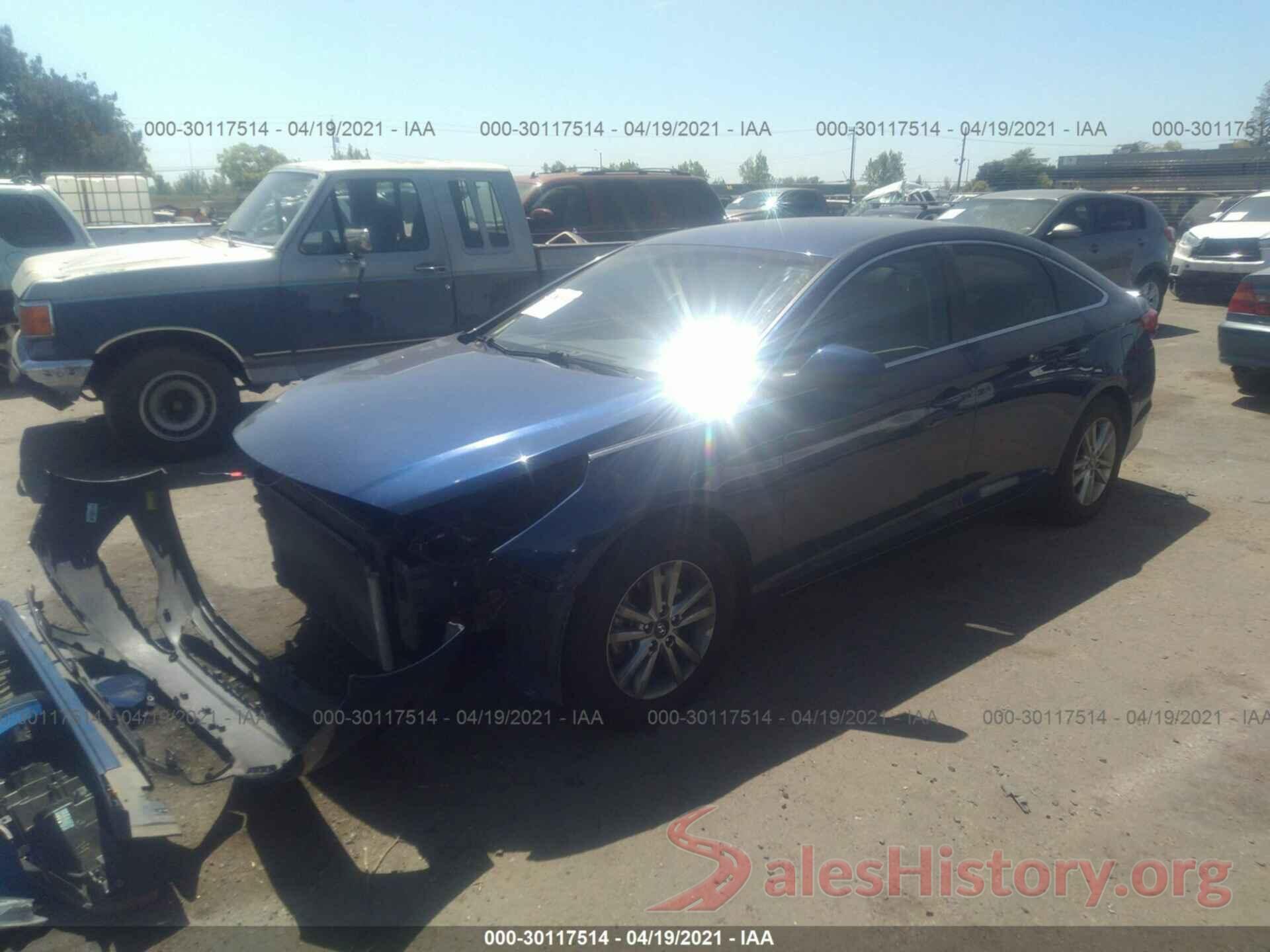 5NPE24AF8HH491040 2017 HYUNDAI SONATA