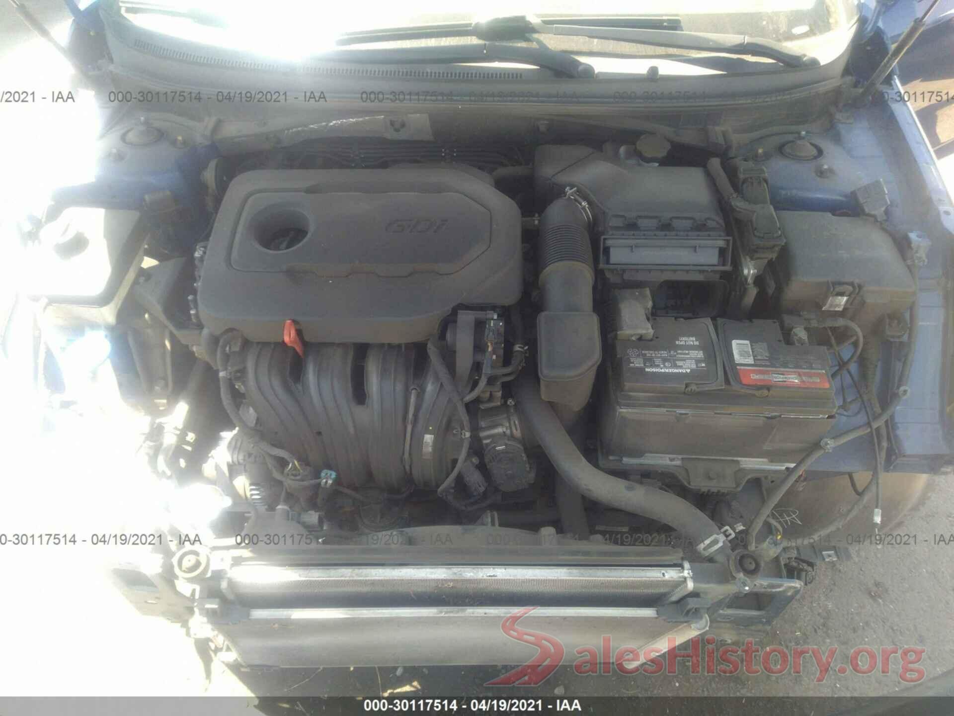 5NPE24AF8HH491040 2017 HYUNDAI SONATA