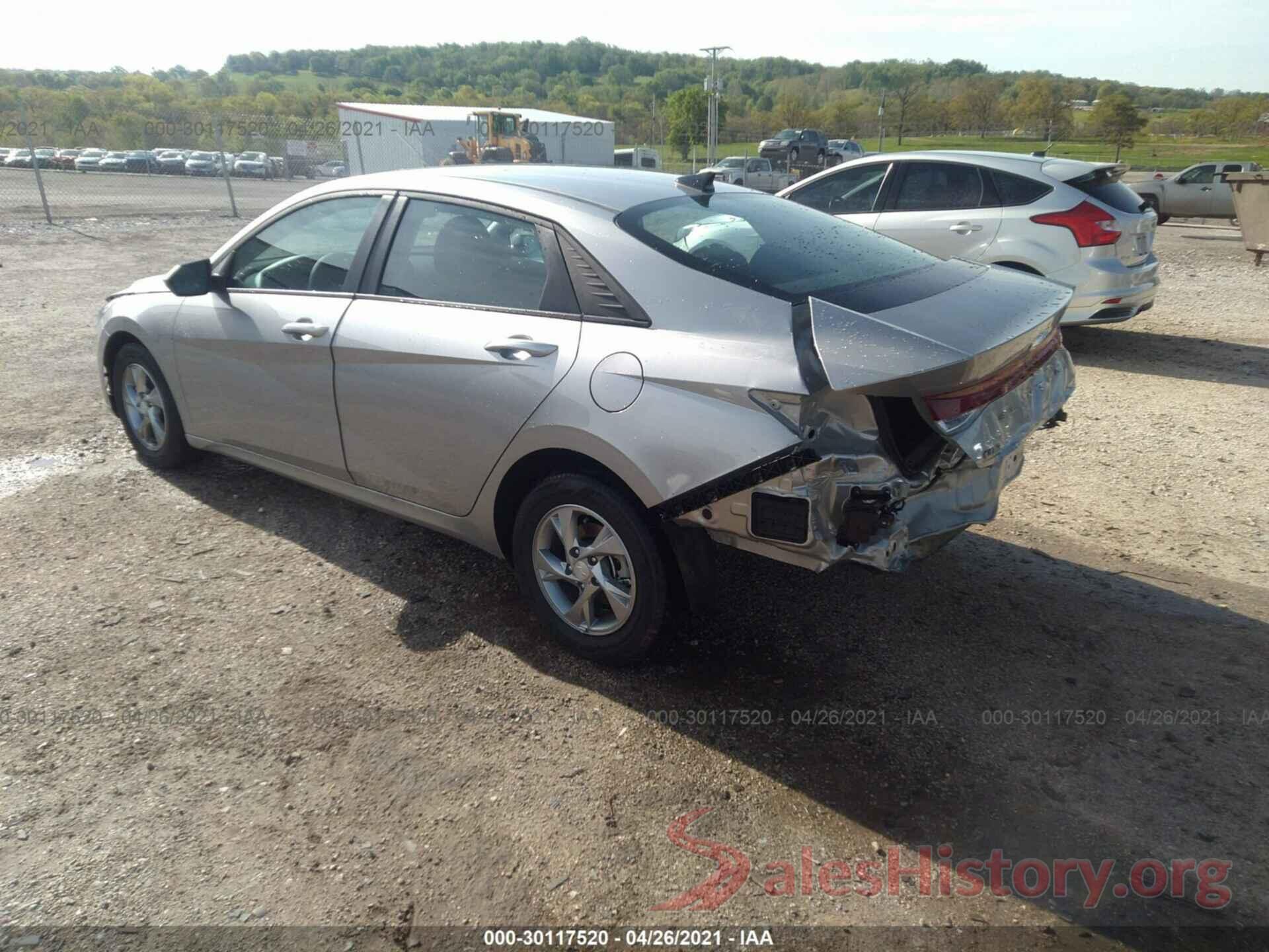 5NPLL4AG8MH034848 2021 HYUNDAI ELANTRA