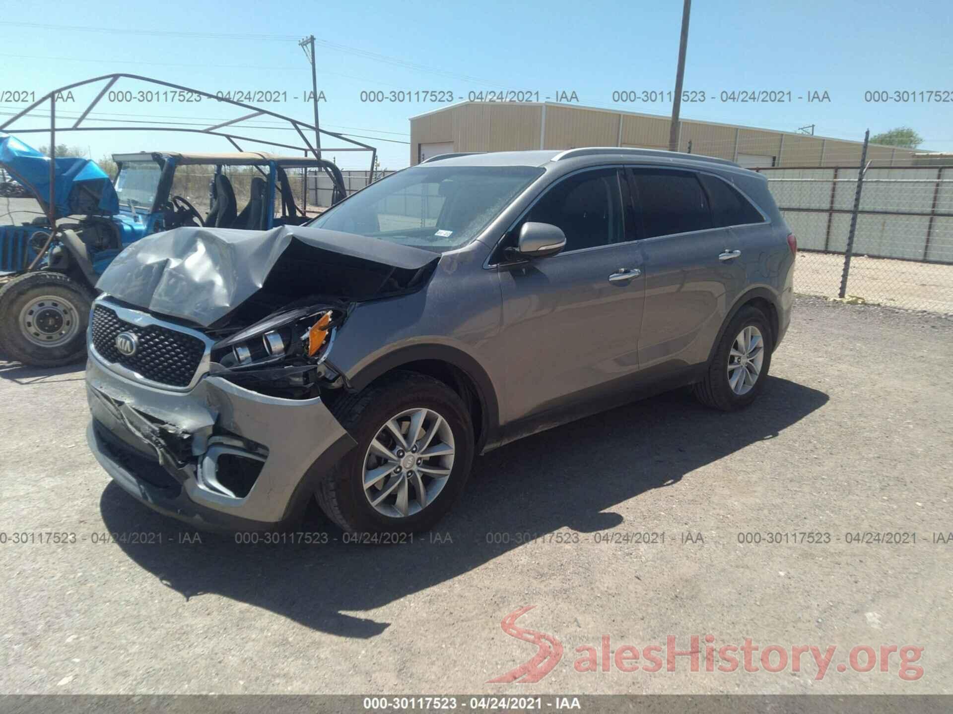 5XYPG4A30HG211442 2017 KIA SORENTO