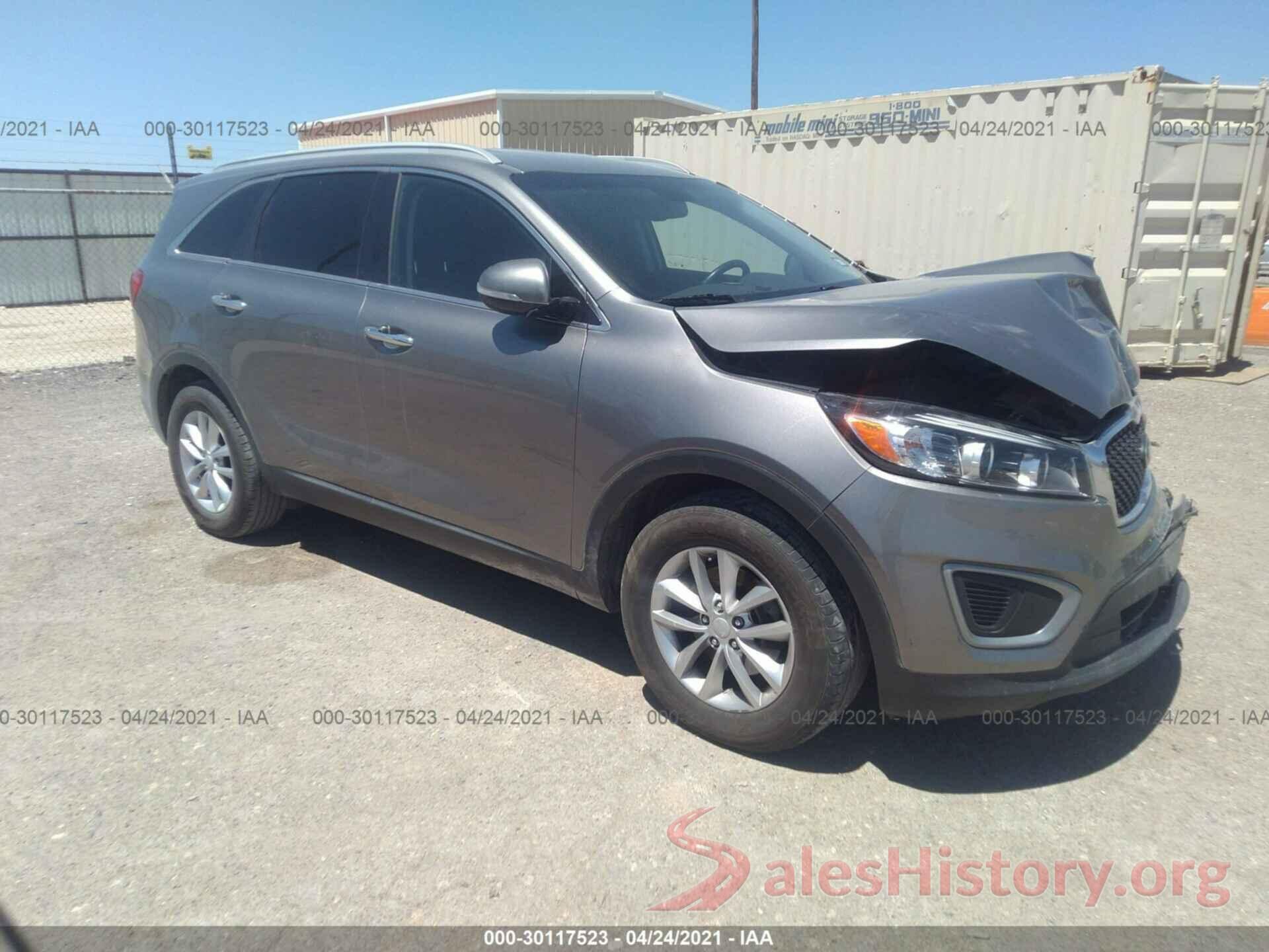 5XYPG4A30HG211442 2017 KIA SORENTO