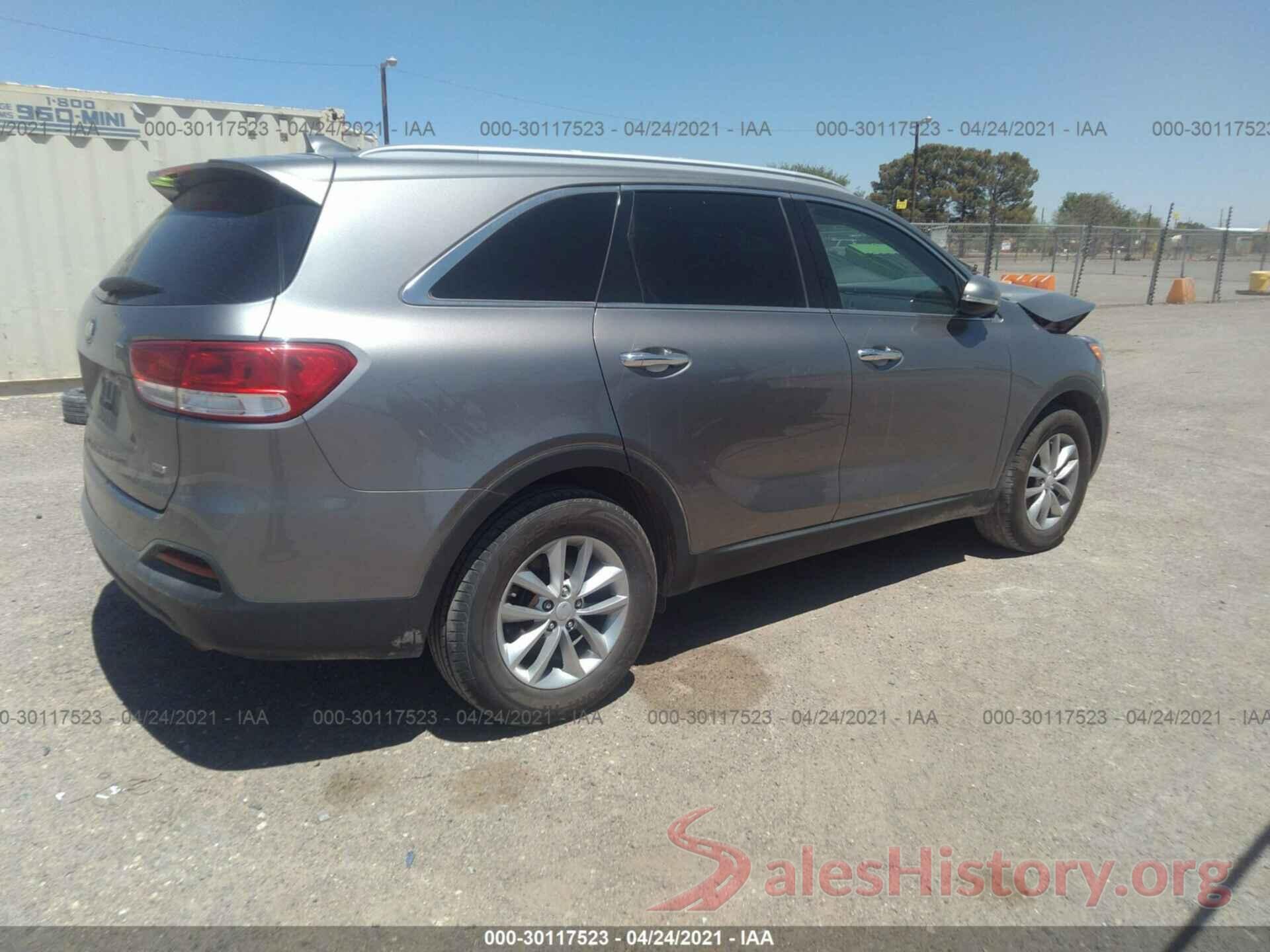 5XYPG4A30HG211442 2017 KIA SORENTO