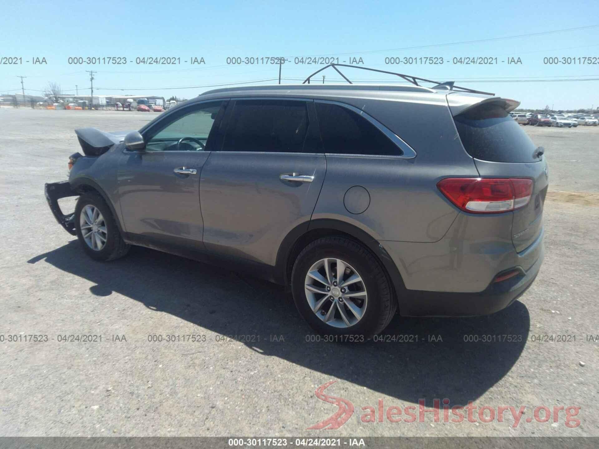 5XYPG4A30HG211442 2017 KIA SORENTO