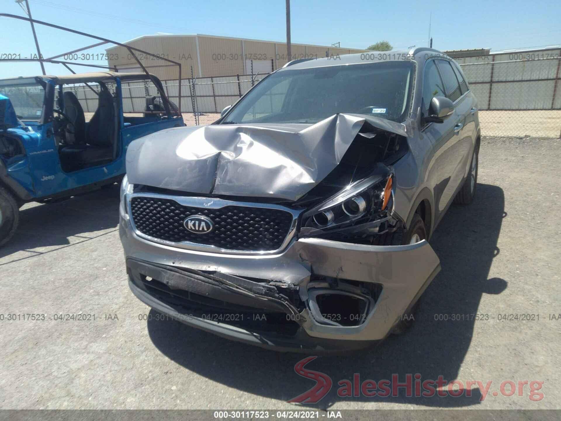 5XYPG4A30HG211442 2017 KIA SORENTO