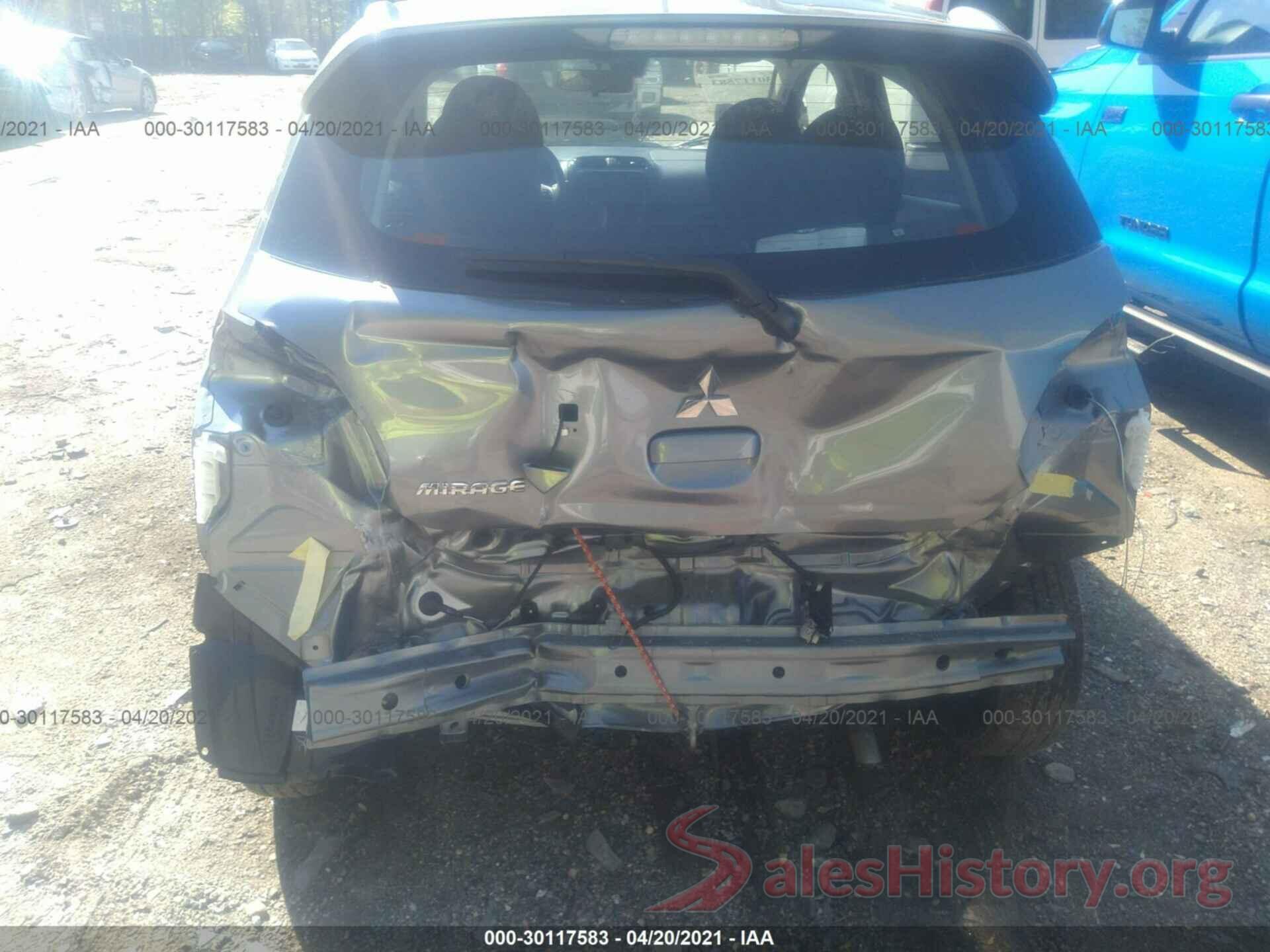 ML32AUHJ0MH003632 2021 MITSUBISHI MIRAGE