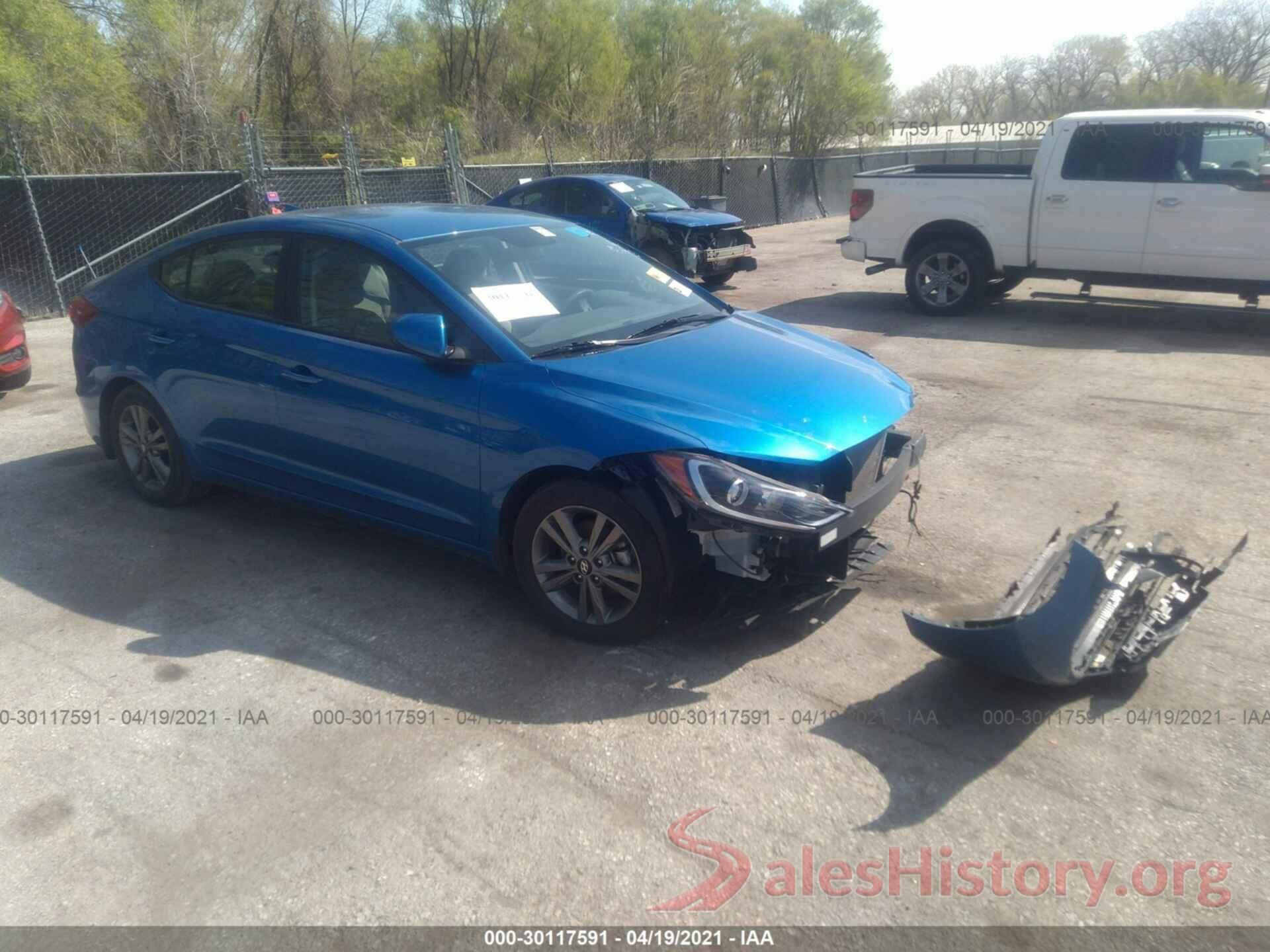 5NPD84LF4JH340810 2018 HYUNDAI ELANTRA