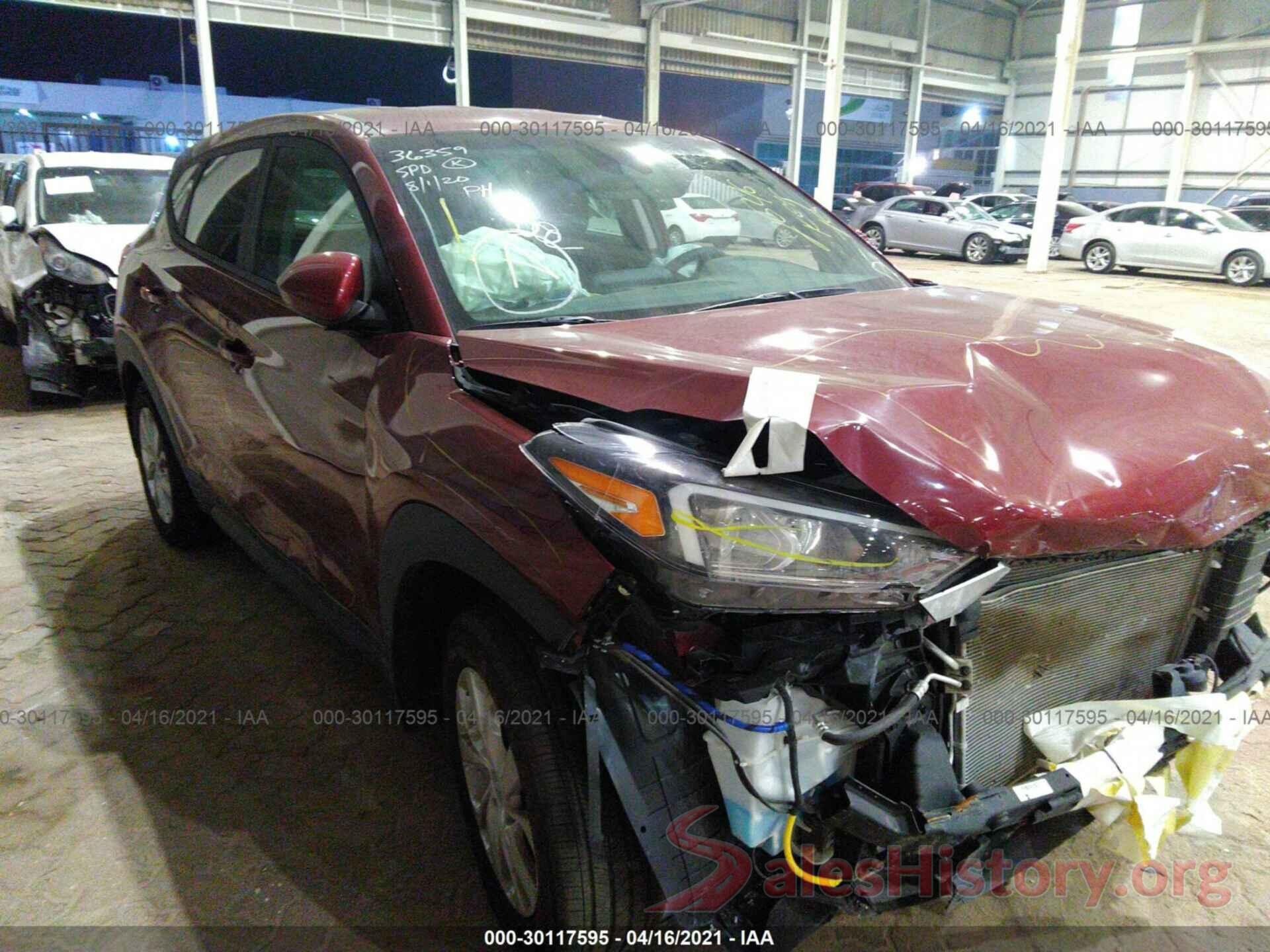 KM8J2CA43LU172646 2020 HYUNDAI TUCSON