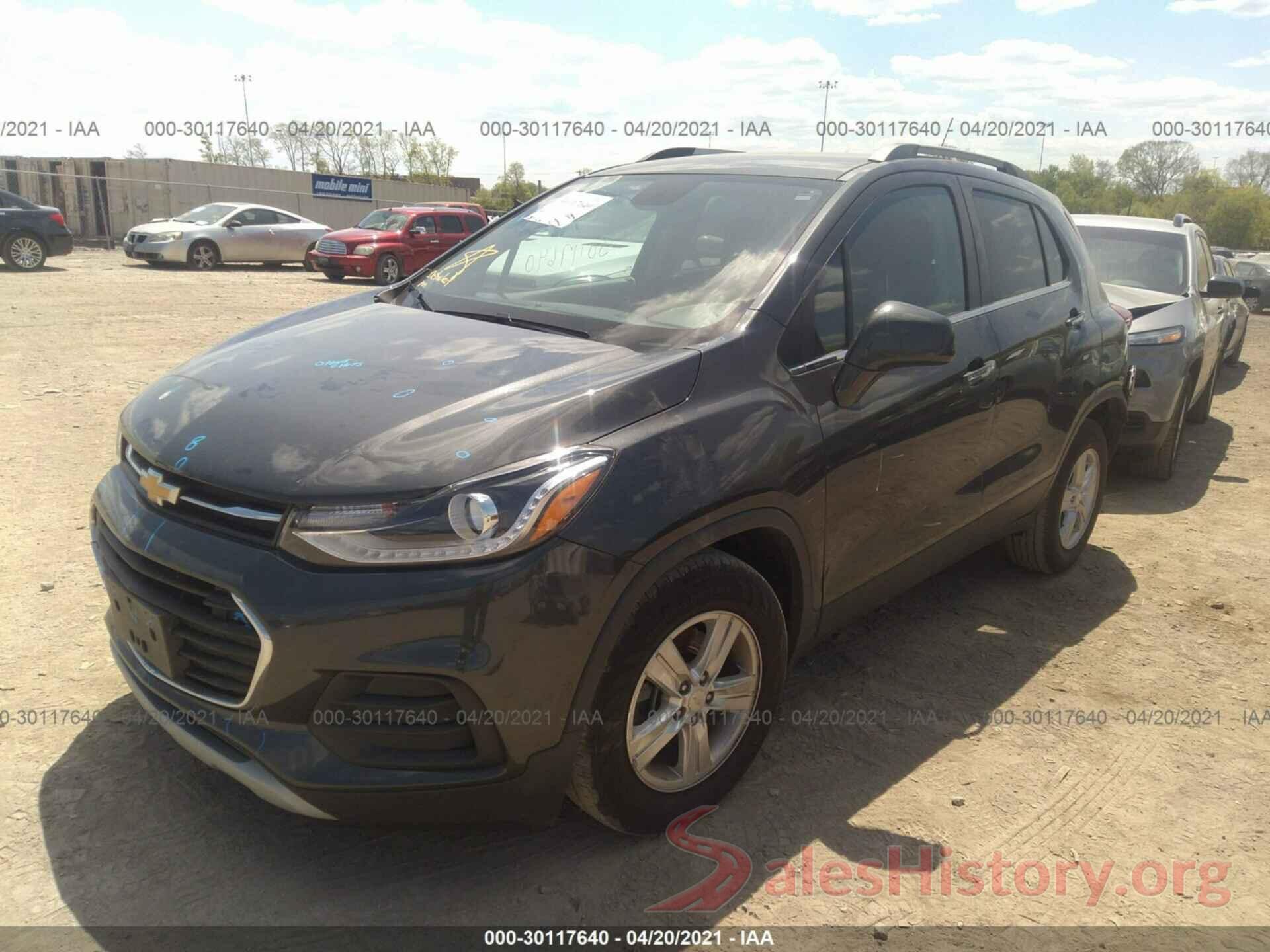 3GNCJLSBXHL235960 2017 CHEVROLET TRAX