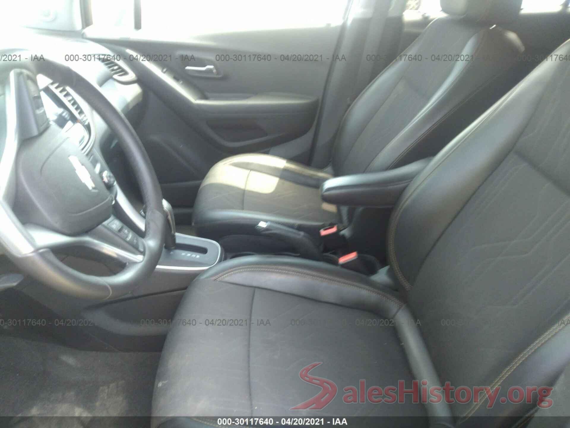 3GNCJLSBXHL235960 2017 CHEVROLET TRAX