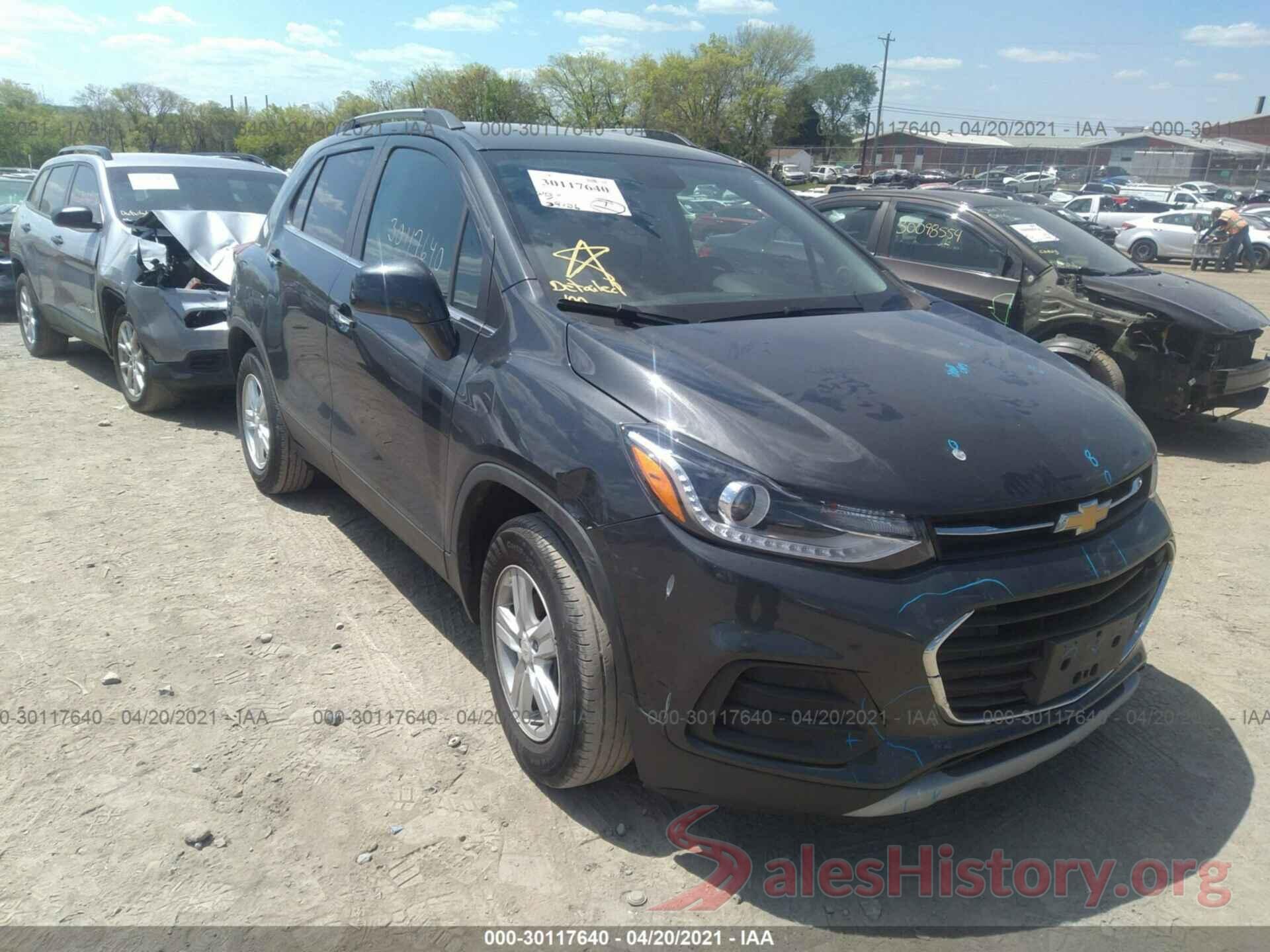 3GNCJLSBXHL235960 2017 CHEVROLET TRAX