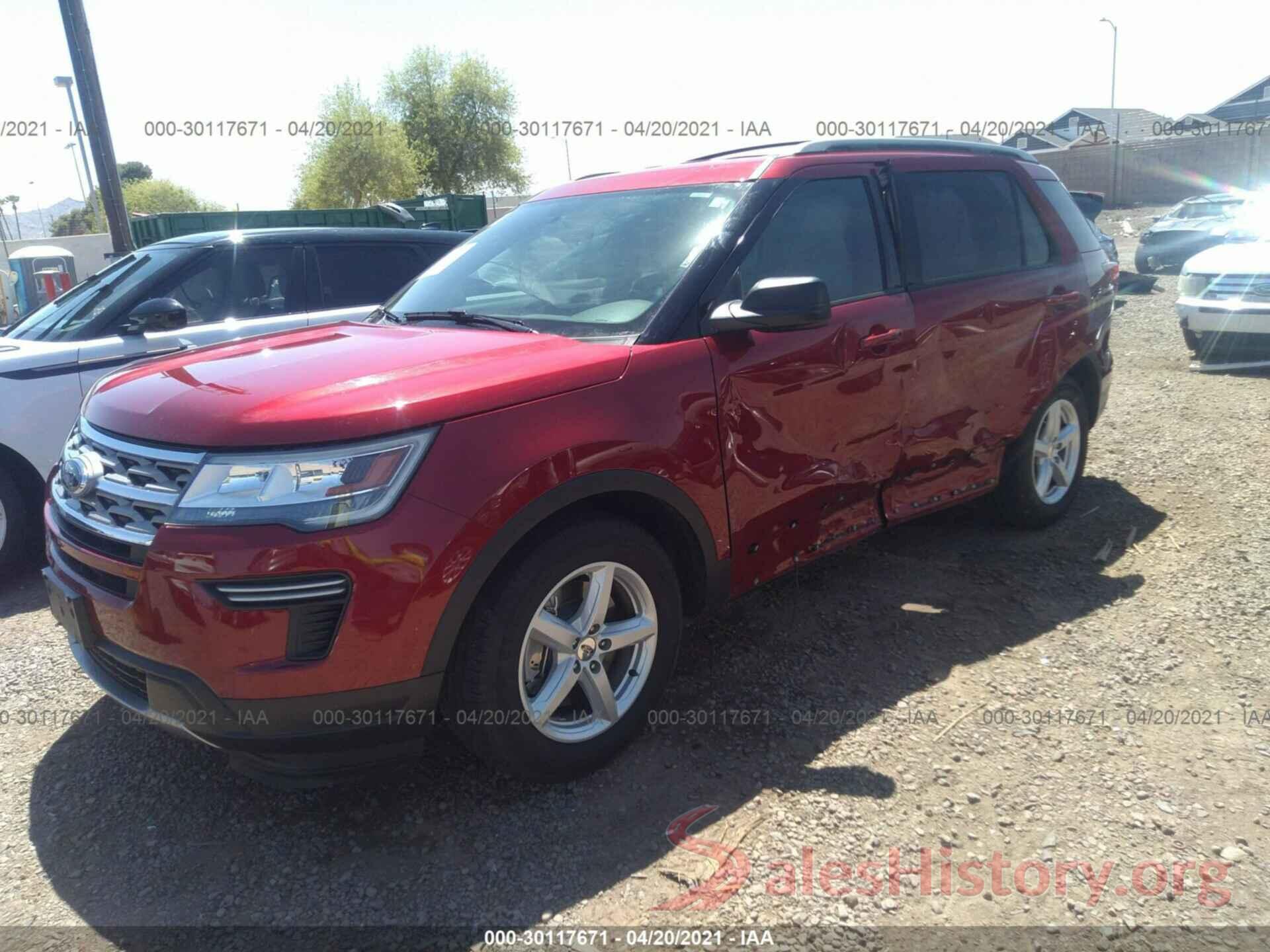 1FM5K7D88JGA88910 2018 FORD EXPLORER