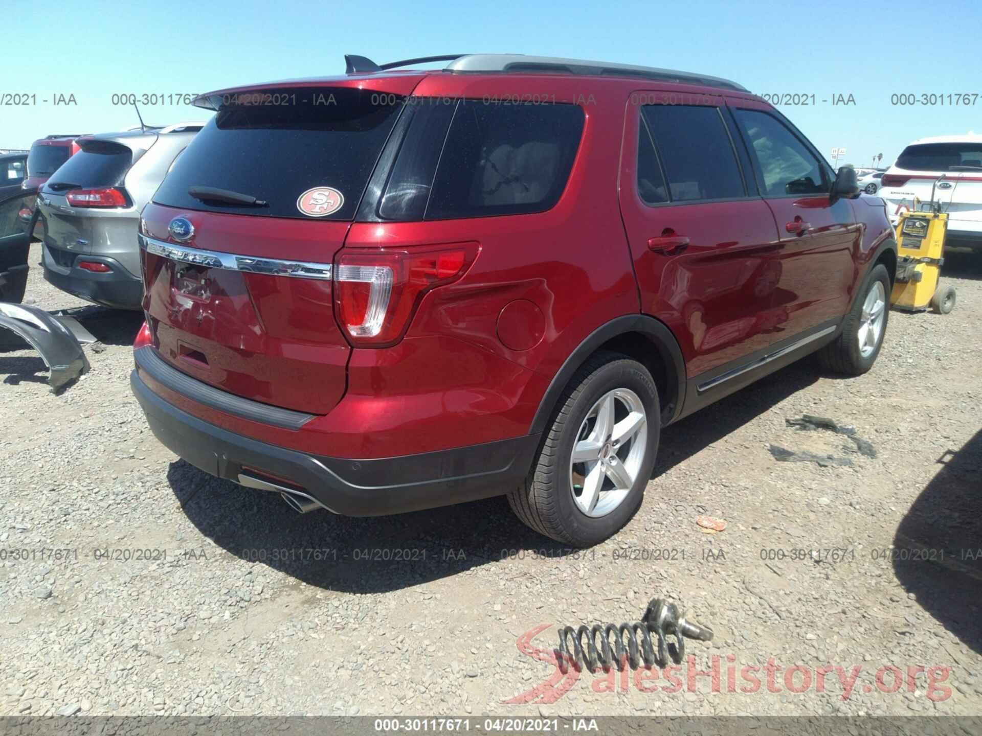 1FM5K7D88JGA88910 2018 FORD EXPLORER