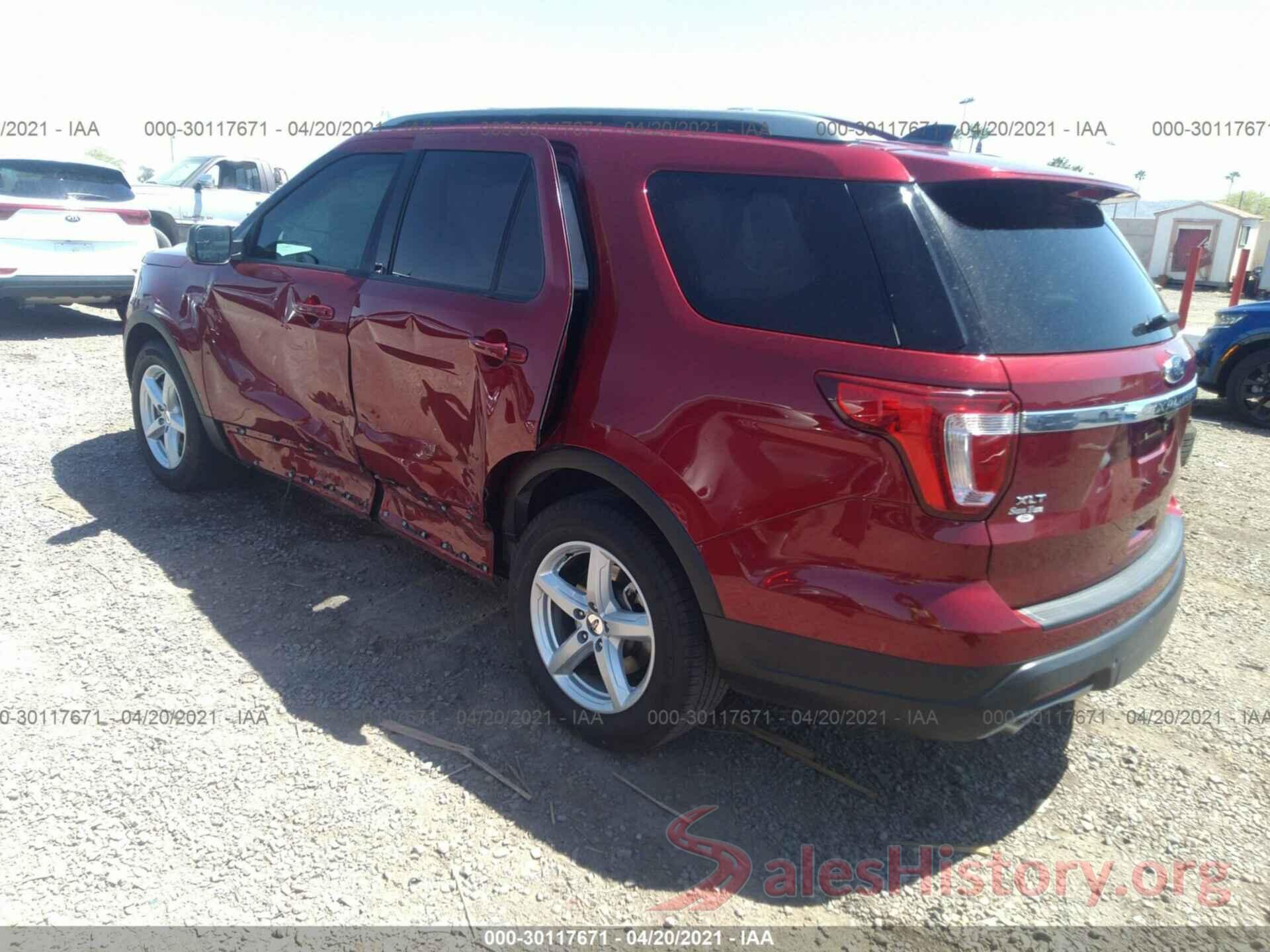 1FM5K7D88JGA88910 2018 FORD EXPLORER