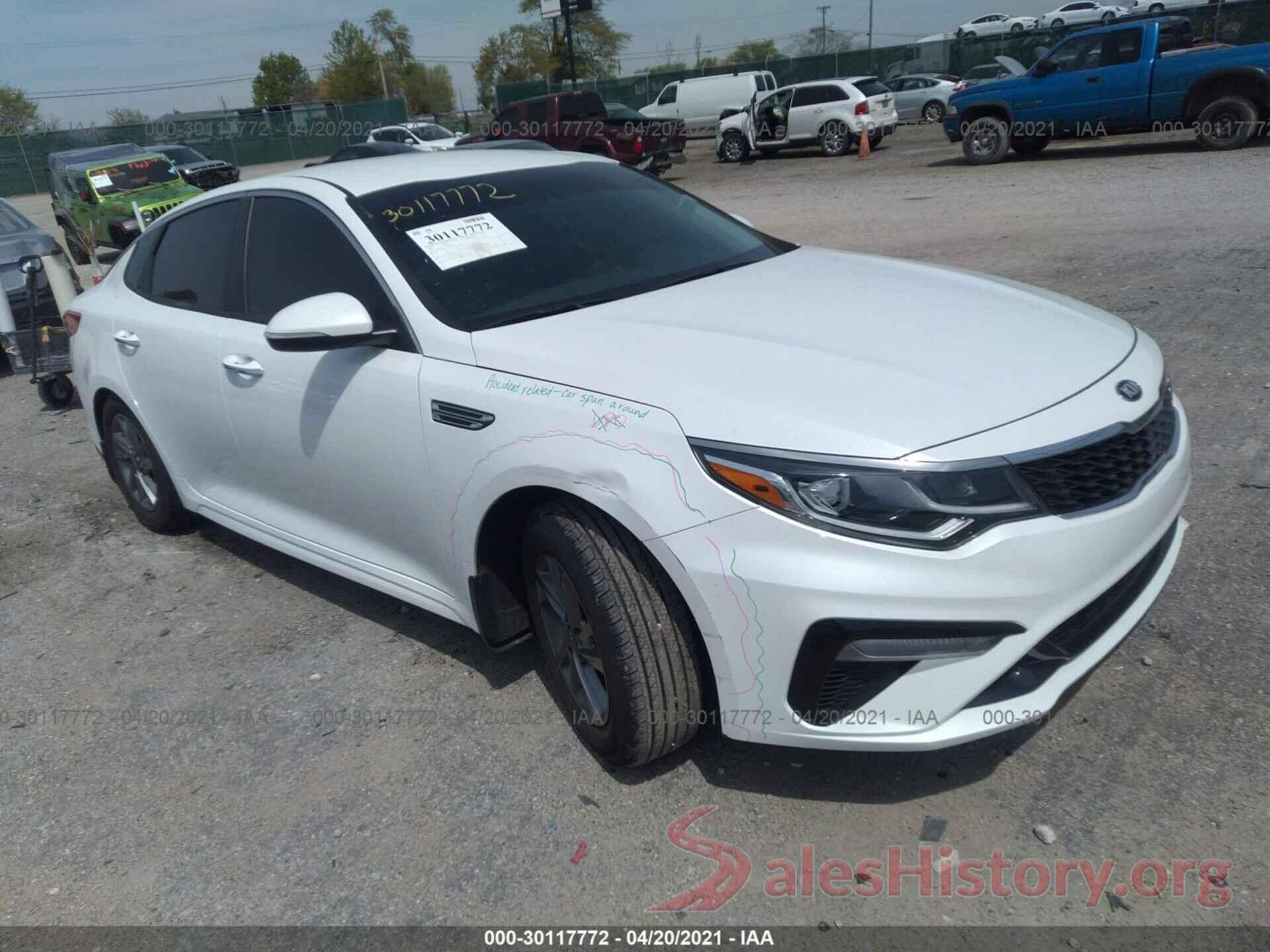 5XXGT4L31LG443215 2020 KIA OPTIMA