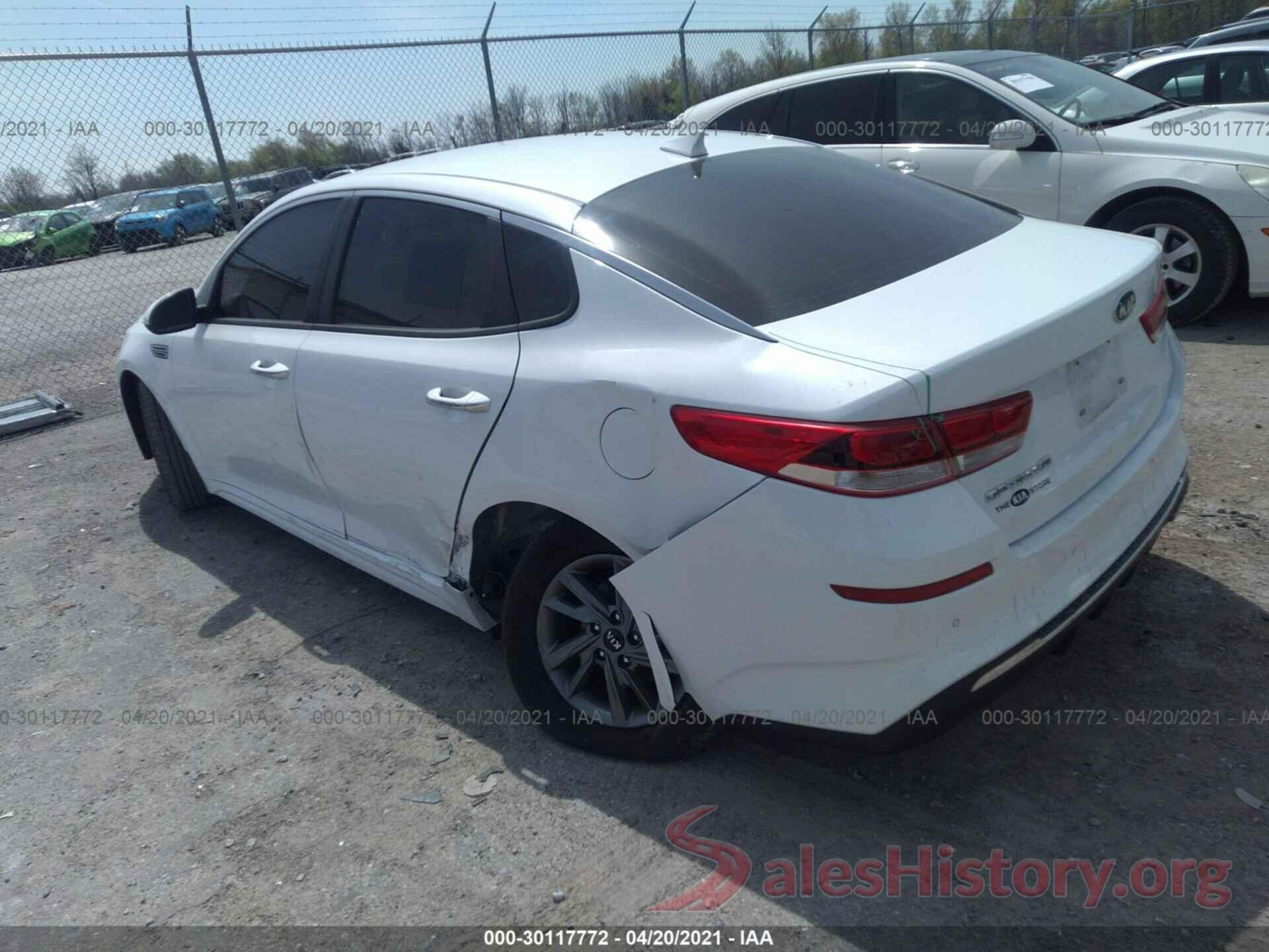 5XXGT4L31LG443215 2020 KIA OPTIMA