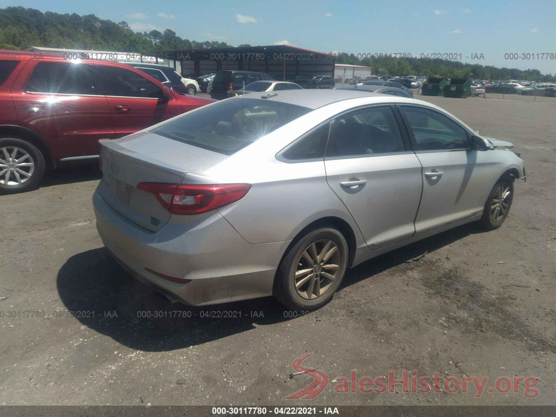 5NPE24AF9HH454434 2017 HYUNDAI SONATA