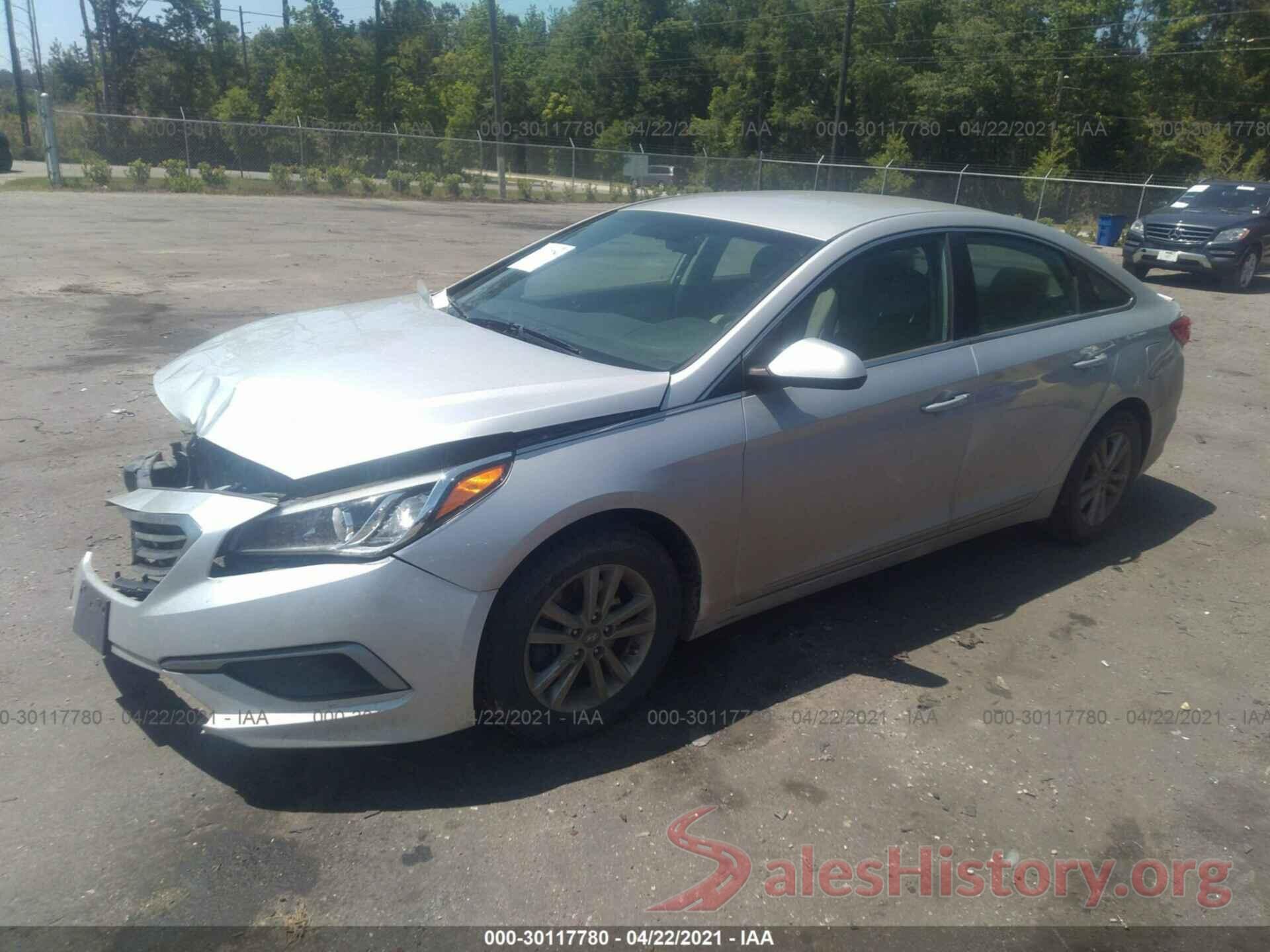 5NPE24AF9HH454434 2017 HYUNDAI SONATA