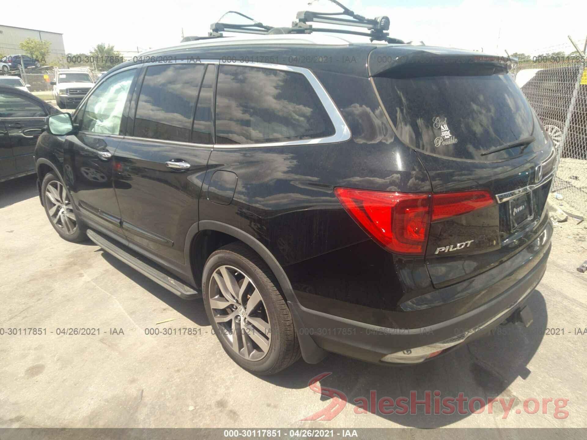 5FNYF5H92GB001292 2016 HONDA PILOT