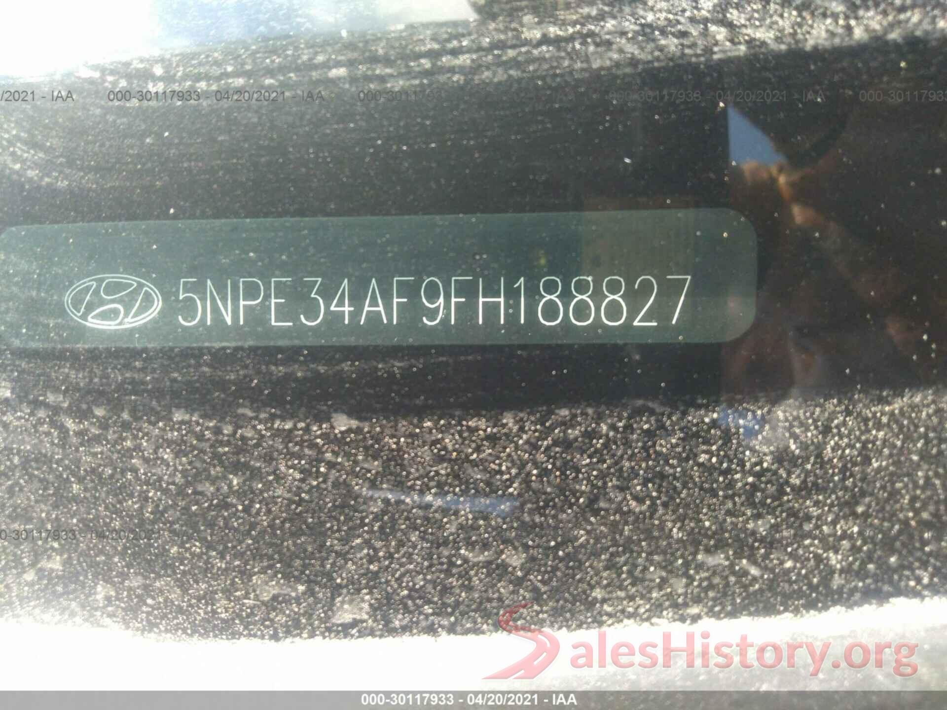 5NPE34AF9FH188827 2015 HYUNDAI SONATA