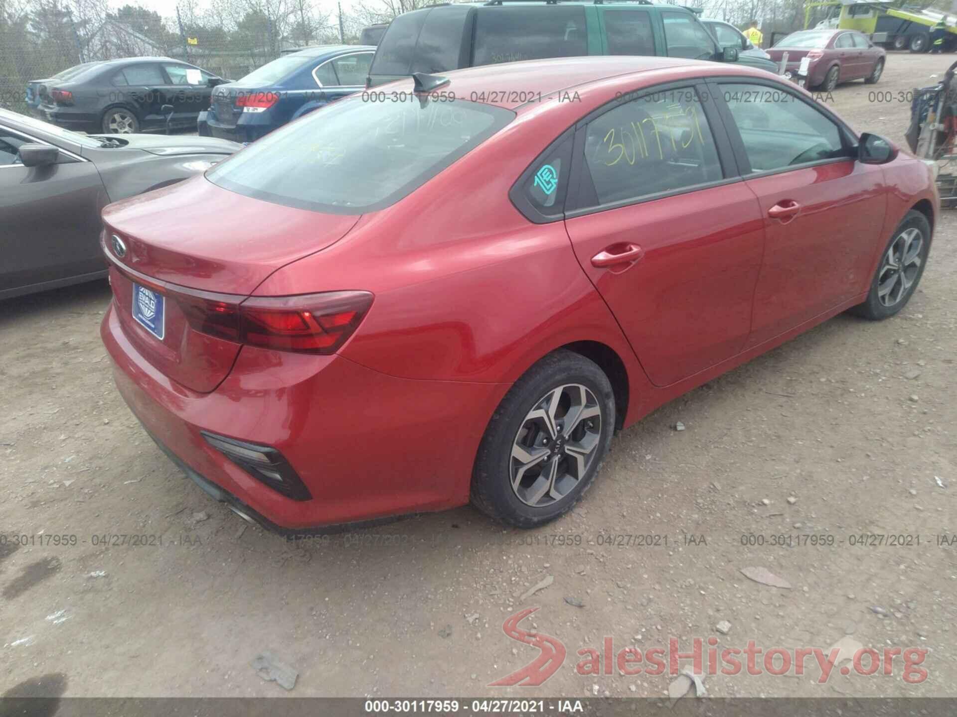 3KPF24AD7KE010094 2019 KIA FORTE