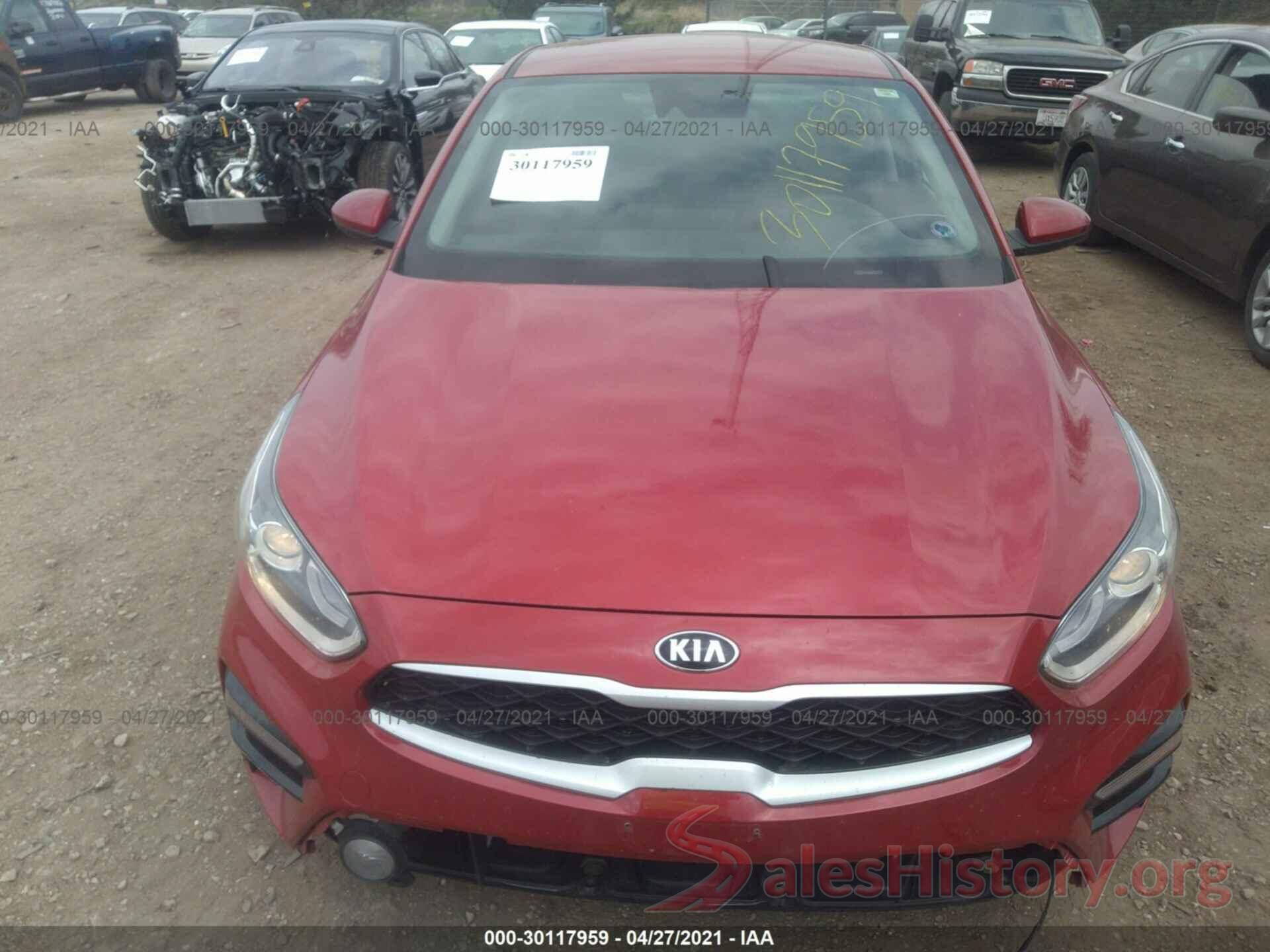 3KPF24AD7KE010094 2019 KIA FORTE