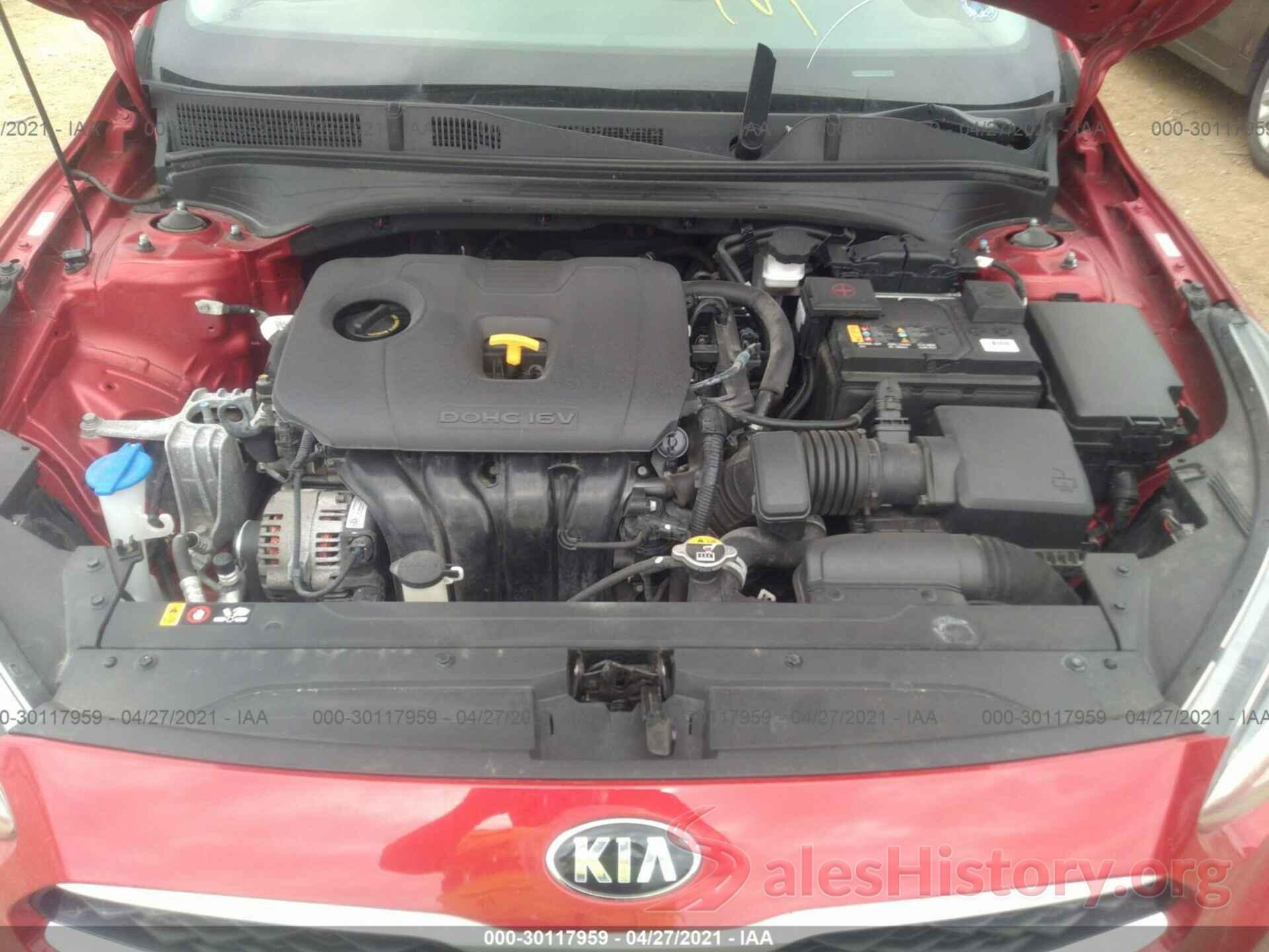 3KPF24AD7KE010094 2019 KIA FORTE