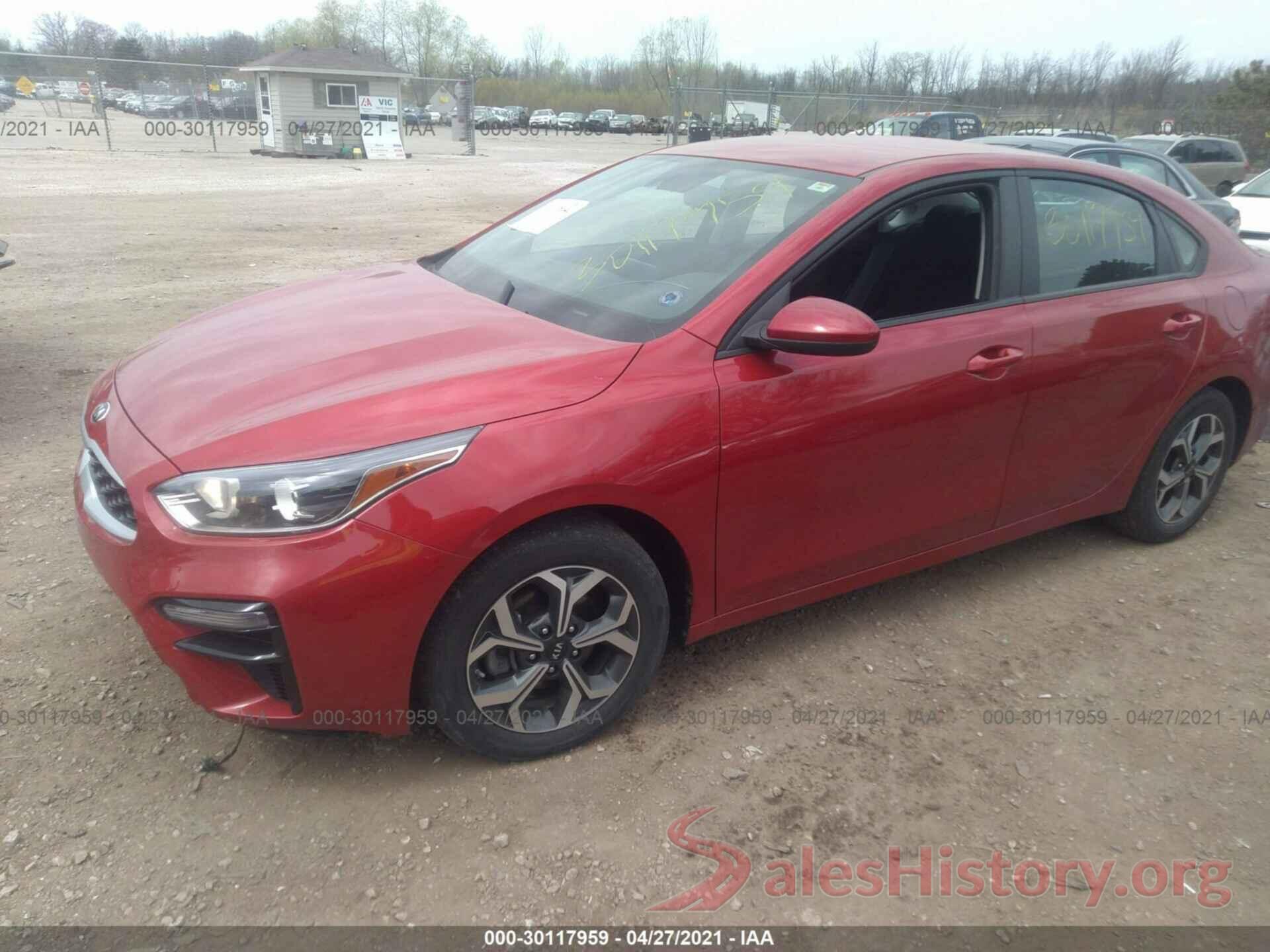 3KPF24AD7KE010094 2019 KIA FORTE