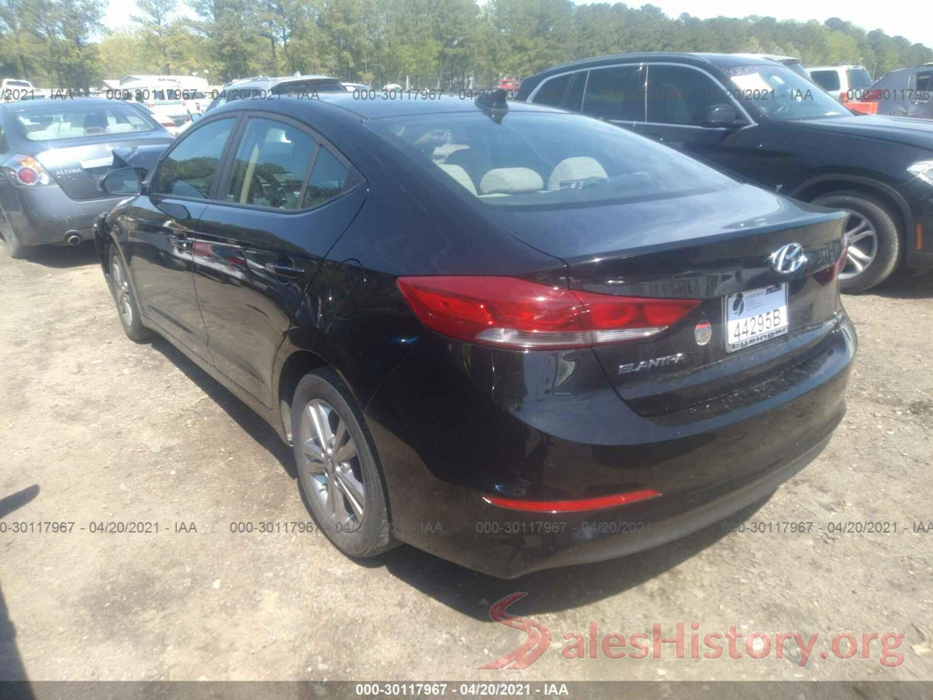 KMHD84LF3HU432955 2017 HYUNDAI ELANTRA