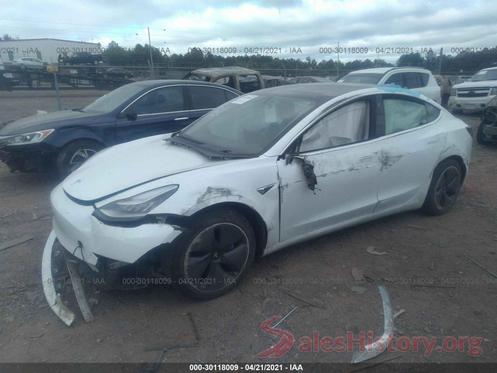 5YJ3E1EB7KF452935 2019 TESLA MODEL 3