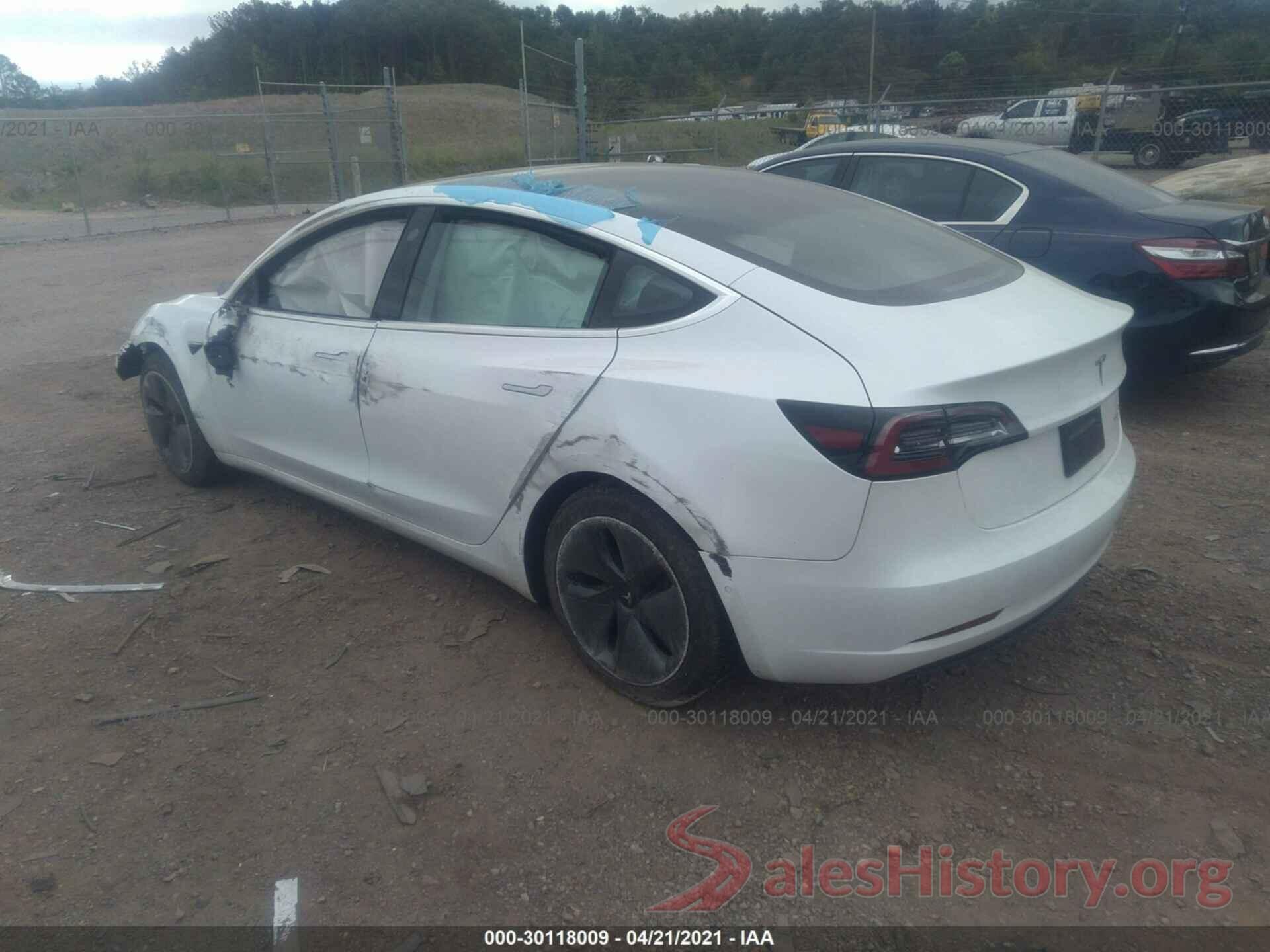 5YJ3E1EB7KF452935 2019 TESLA MODEL 3