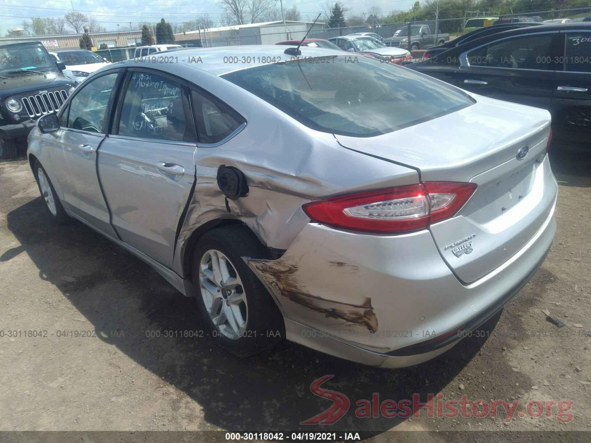 3FA6P0H73GR339407 2016 FORD FUSION