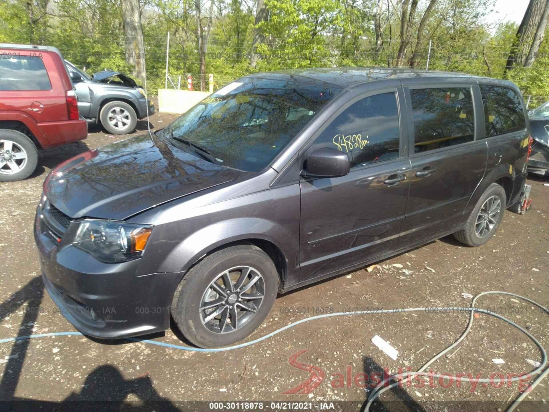 2C4RDGEG2HR758384 2017 DODGE GRAND CARAVAN