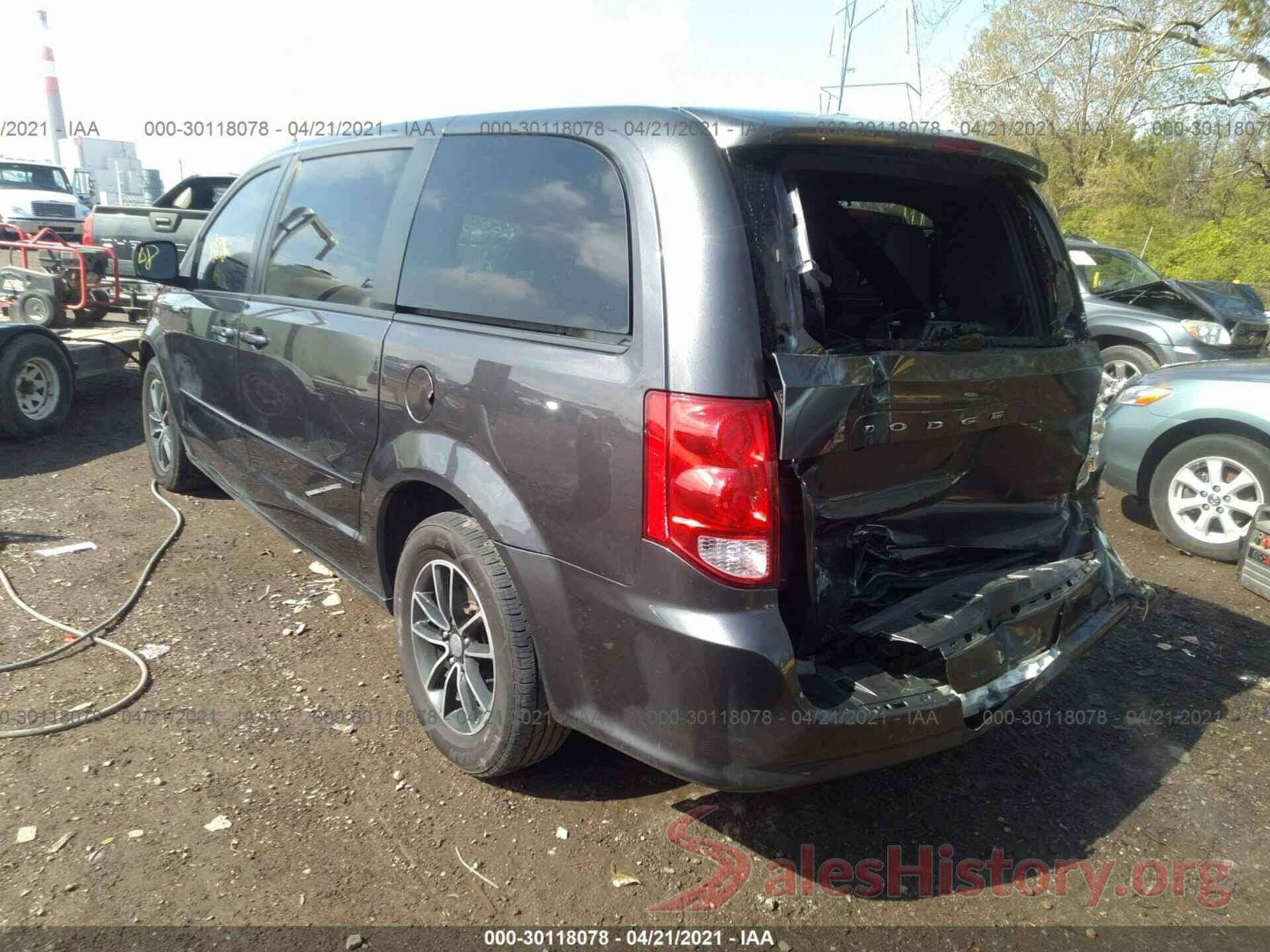 2C4RDGEG2HR758384 2017 DODGE GRAND CARAVAN