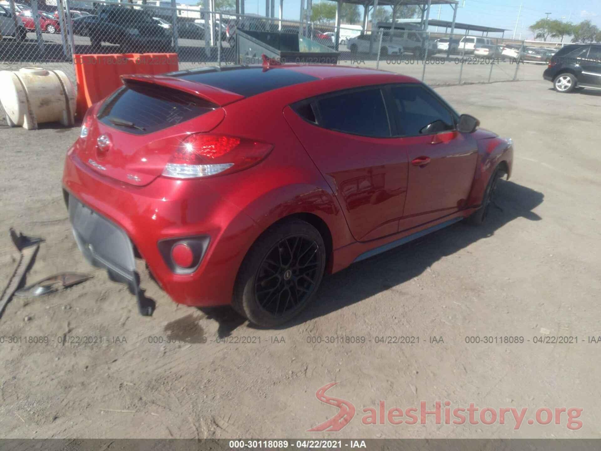 KMHTC6AE2HU313357 2017 HYUNDAI VELOSTER