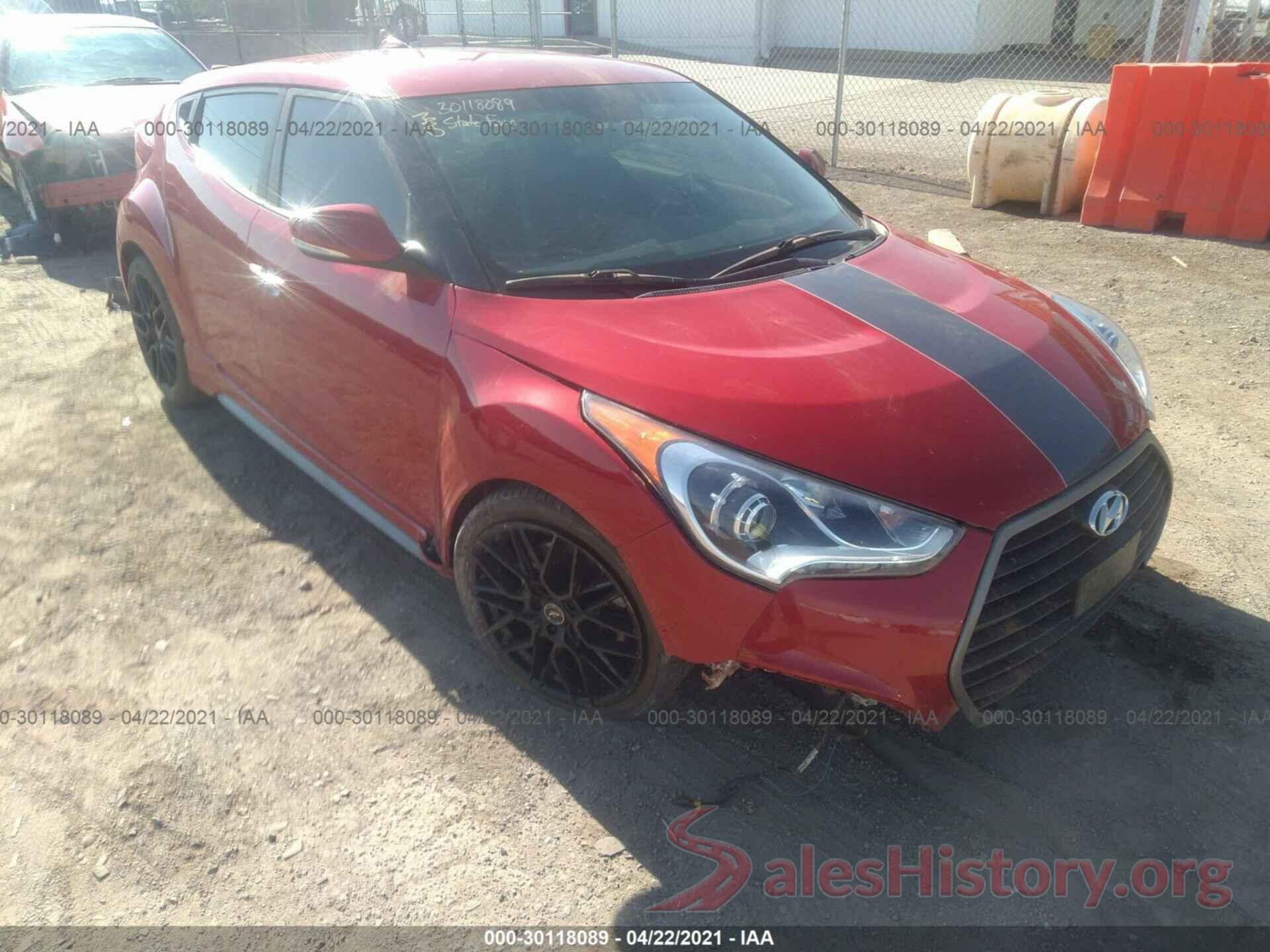 KMHTC6AE2HU313357 2017 HYUNDAI VELOSTER