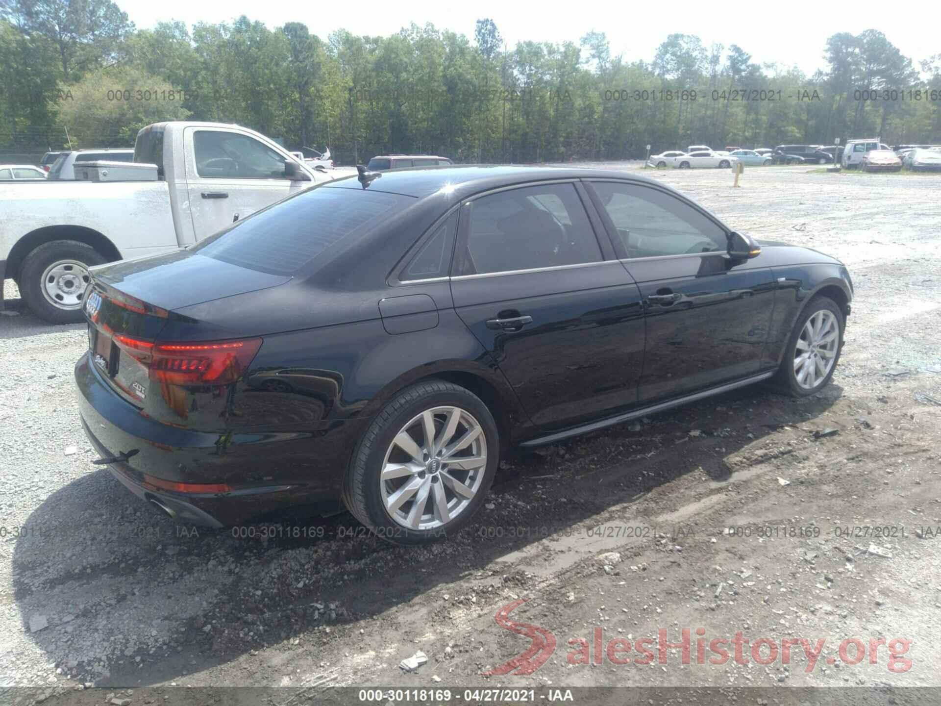 WAUKMAF47JA192524 2018 AUDI A4