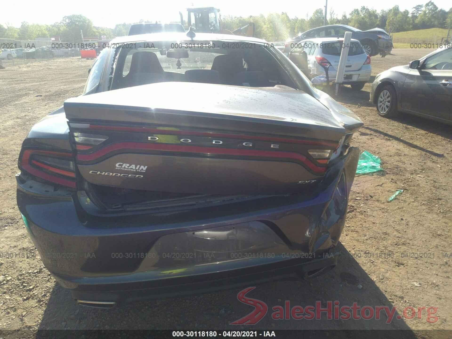 2C3CDXHG6GH317626 2016 DODGE CHARGER