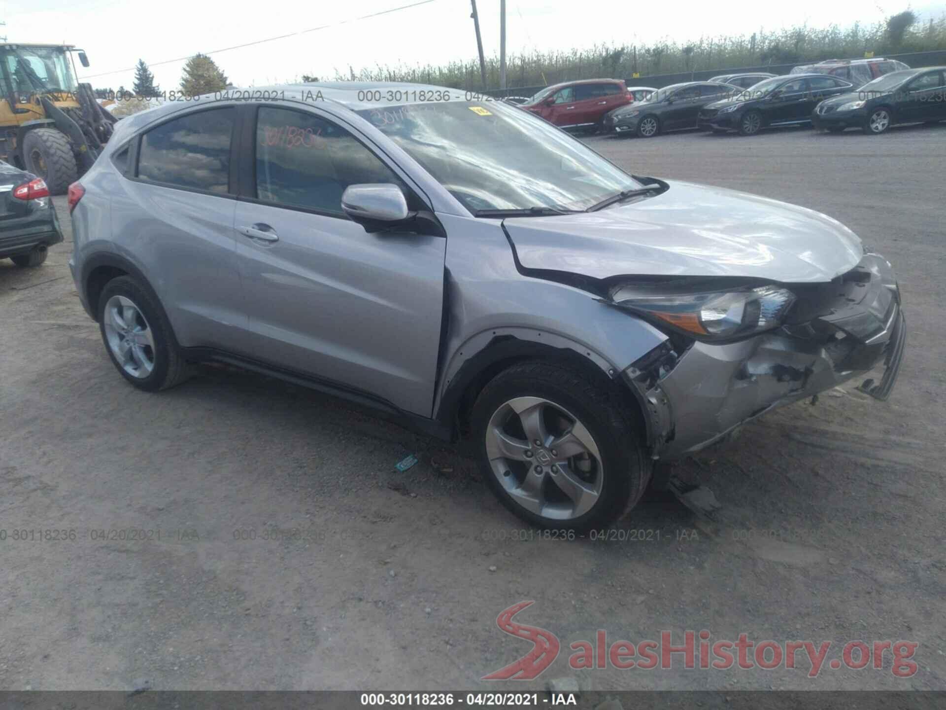 3CZRU6H5XHM720391 2017 HONDA HR-V