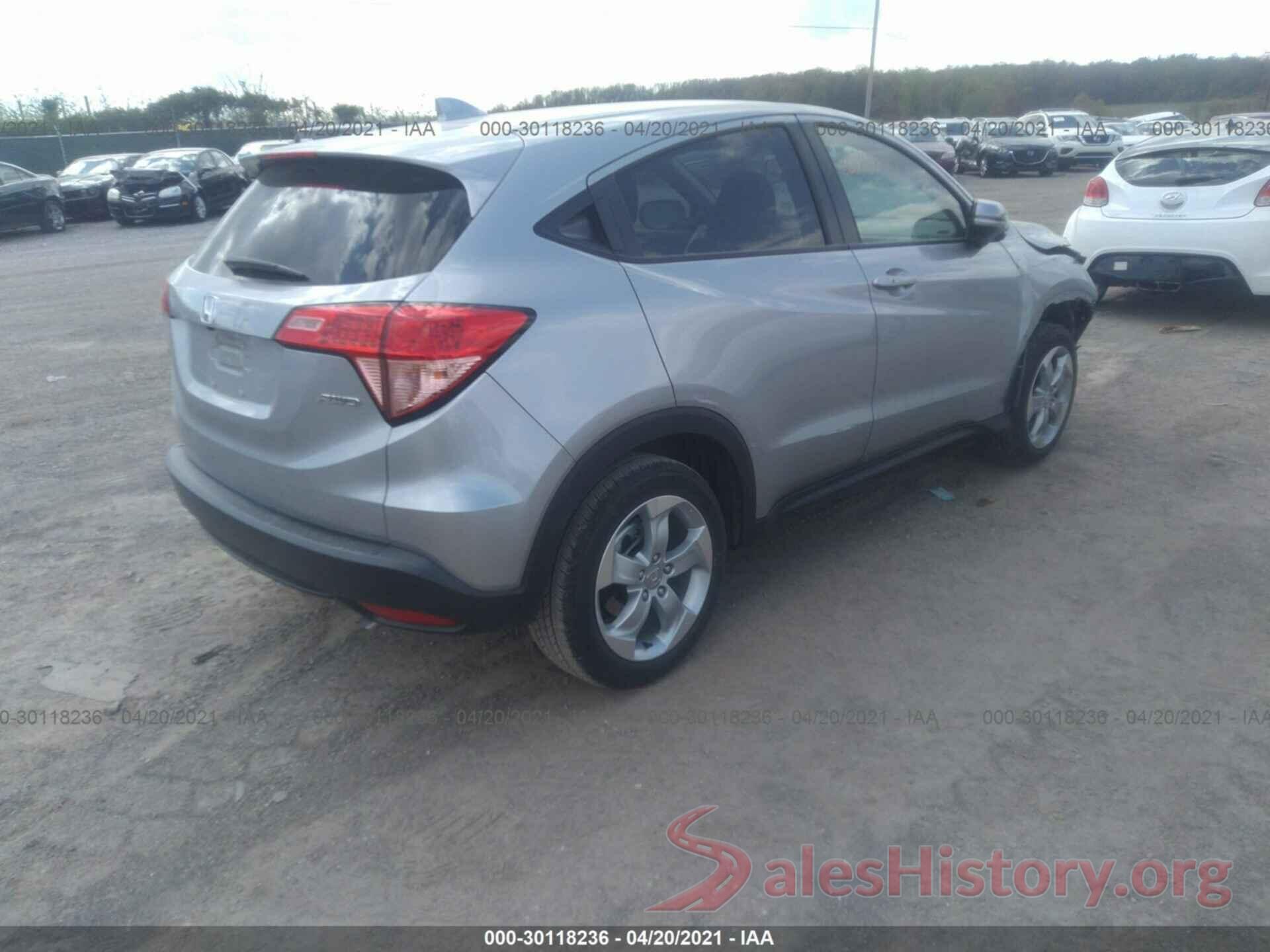 3CZRU6H5XHM720391 2017 HONDA HR-V