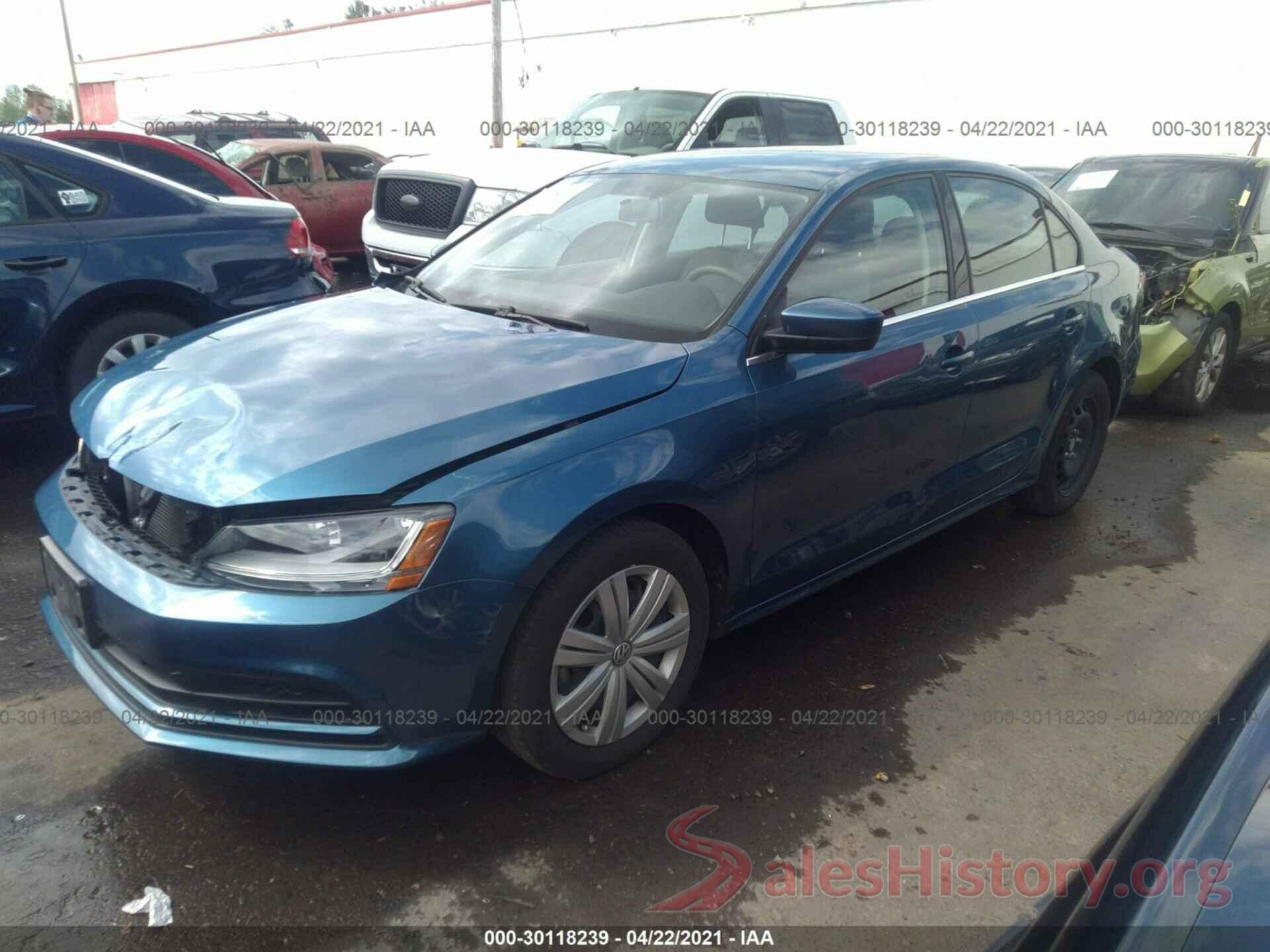 3VW2B7AJXHM334965 2017 VOLKSWAGEN JETTA