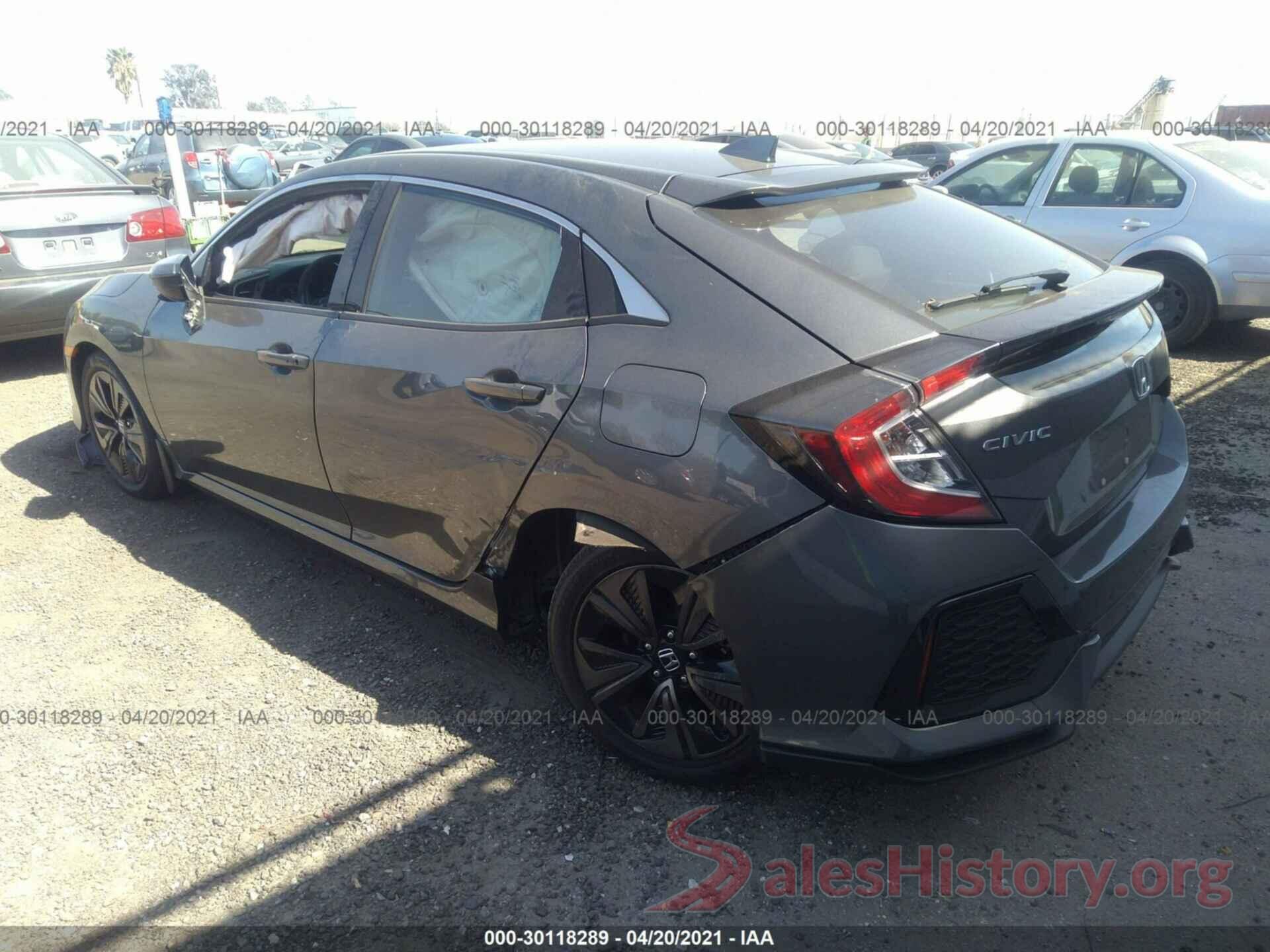 SHHFK7H54HU427061 2017 HONDA CIVIC HATCHBACK