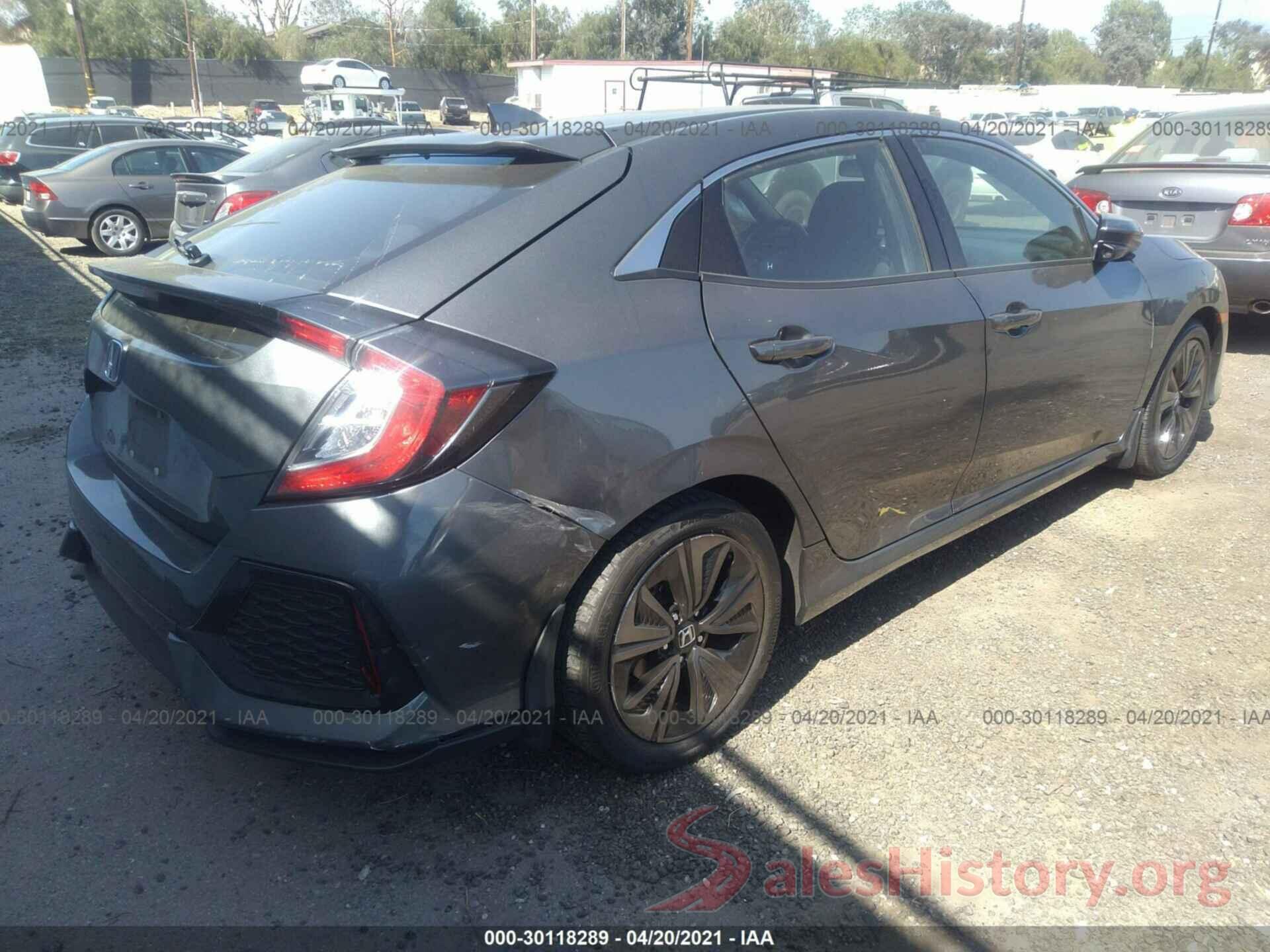 SHHFK7H54HU427061 2017 HONDA CIVIC HATCHBACK