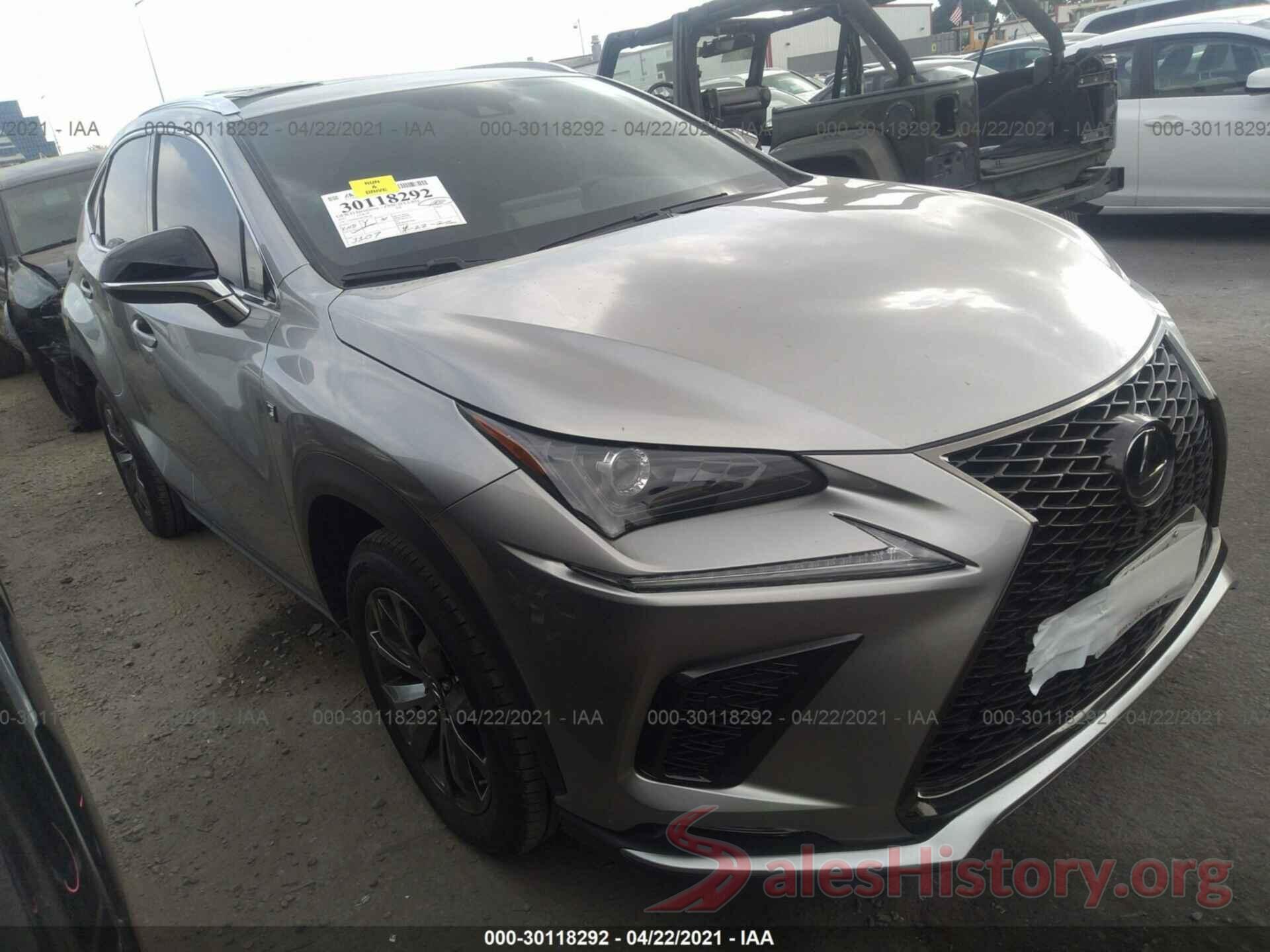 JTJSARBZ0M2184160 2021 LEXUS NX