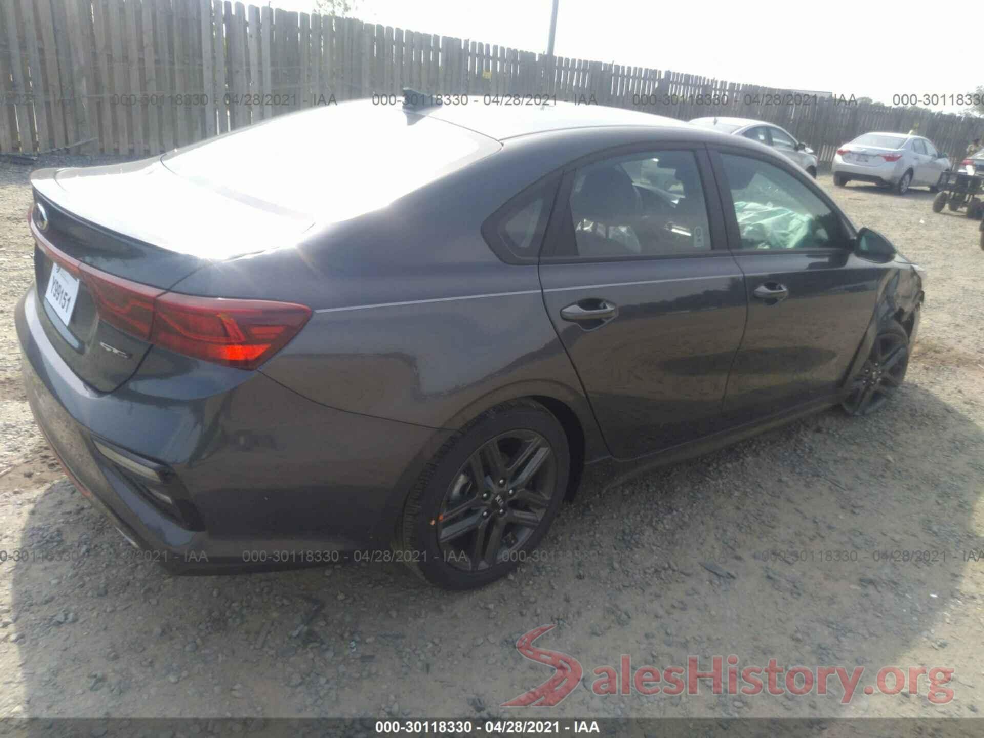 3KPF34AD1ME324551 2021 KIA FORTE