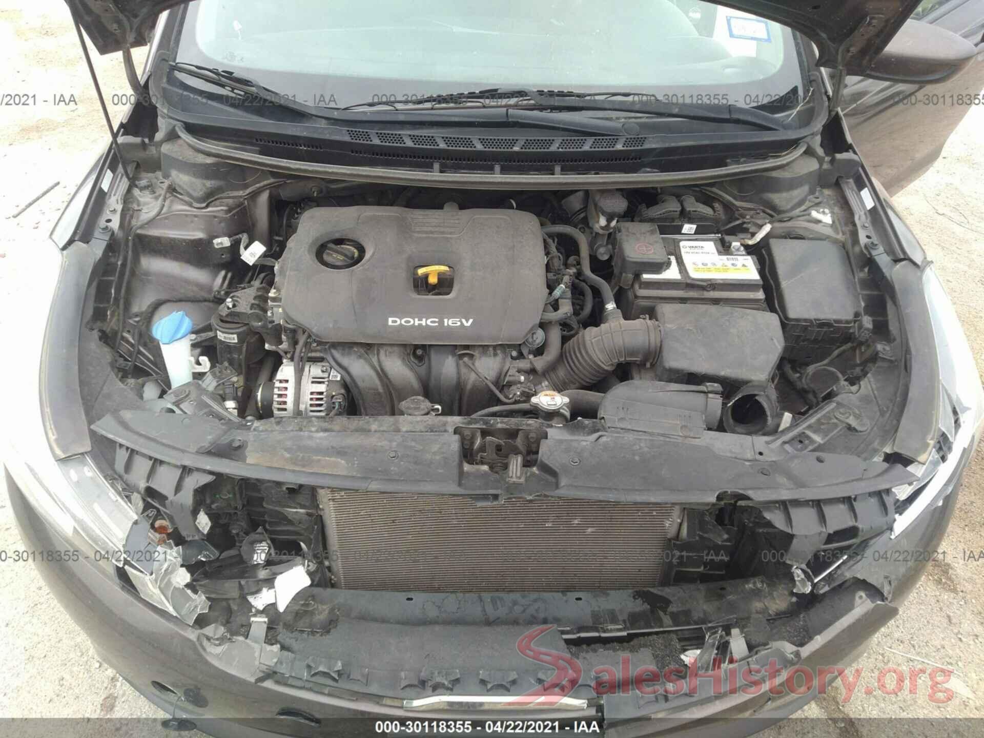 3KPFK4A76HE158630 2017 KIA FORTE