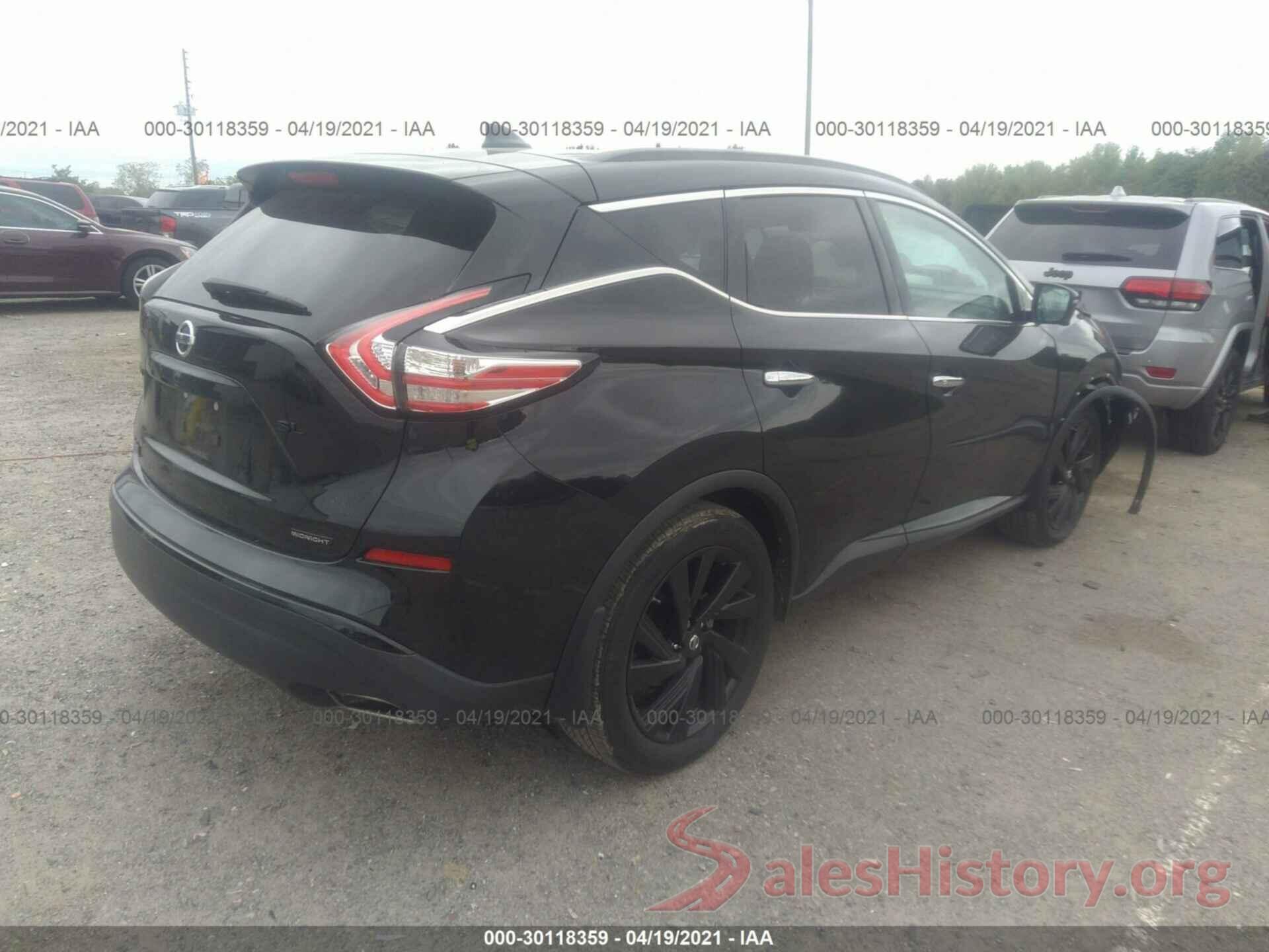 5N1AZ2MGXJN146421 2018 NISSAN MURANO