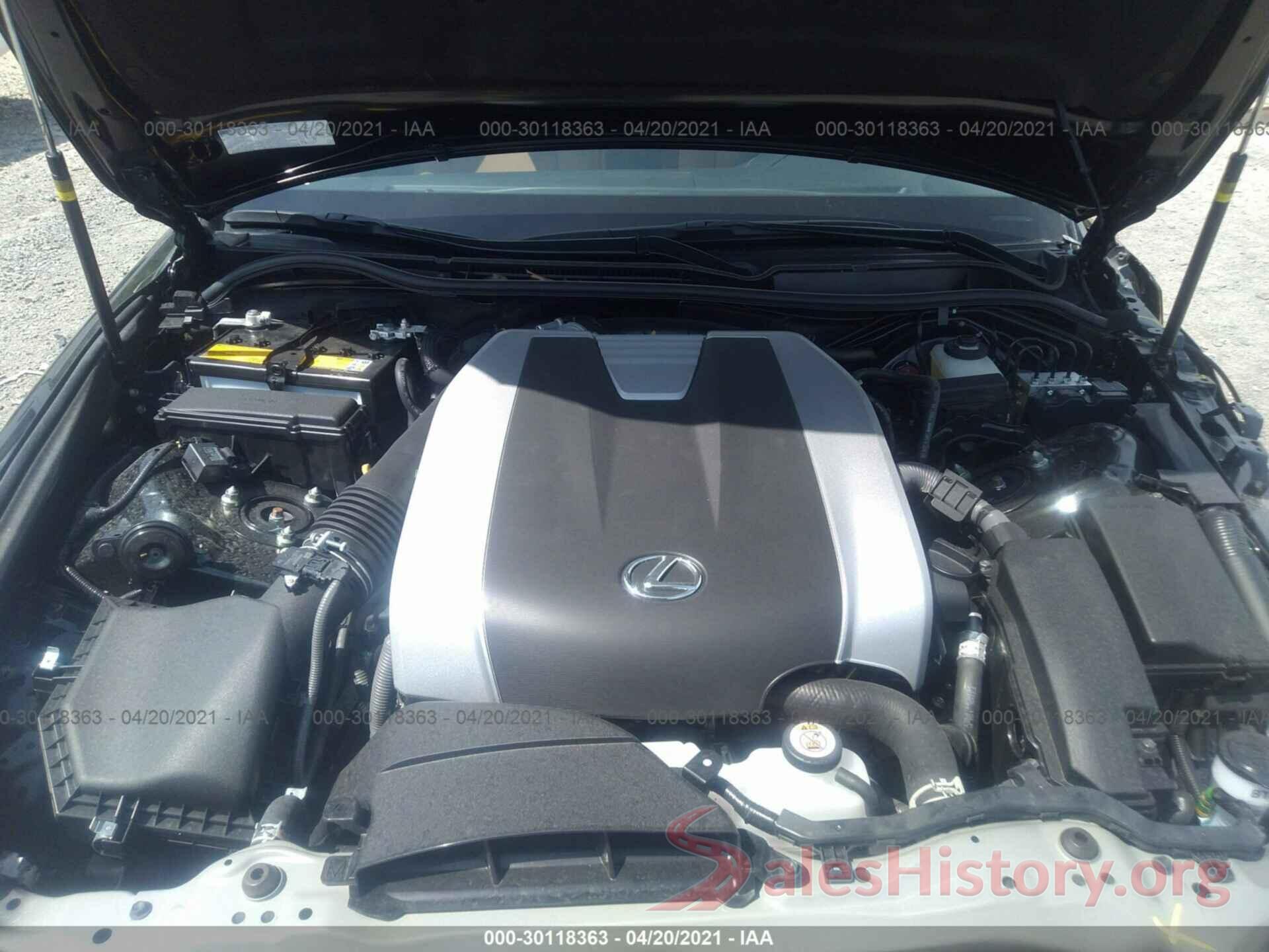 JTHD81F2XL5042870 2020 LEXUS IS