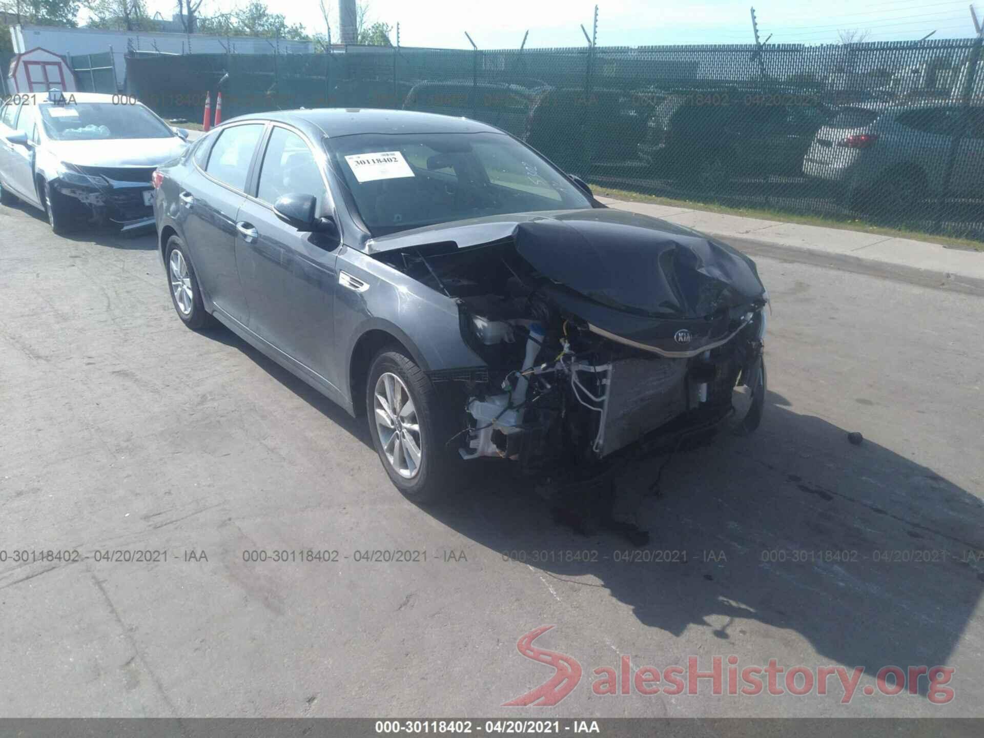 5XXGT4L32GG110981 2016 KIA OPTIMA